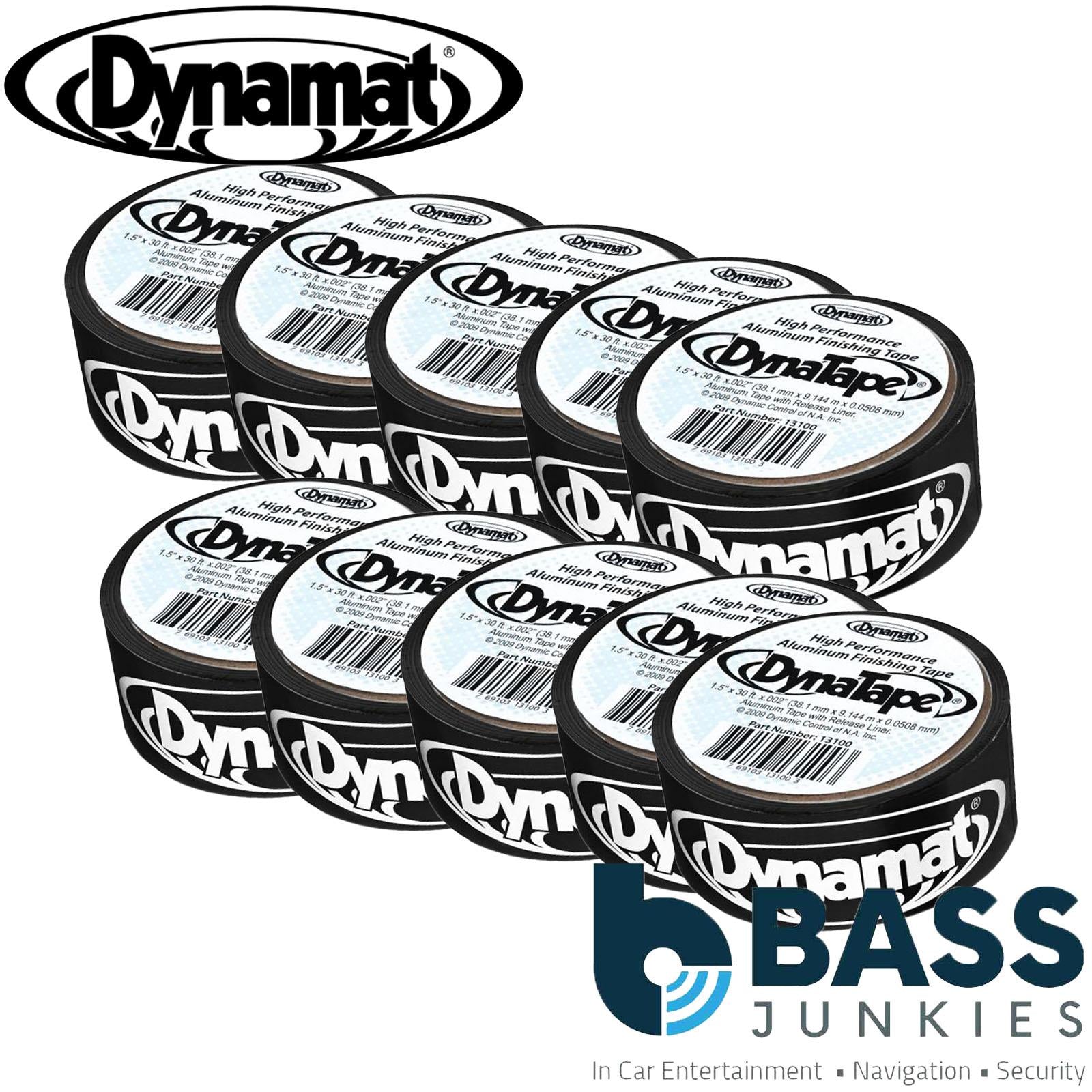 Dynamat DynaTape Aluminium Finishing Tape 10 Roll Bulk Box 38mm x 9.1m