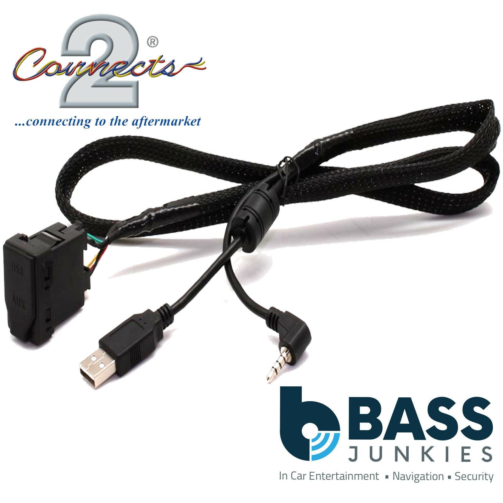 Connects2 CTTOYOTAUSB.2 - Toyota Yaris 2008 Onwards Car OEM USB Socket Adapter