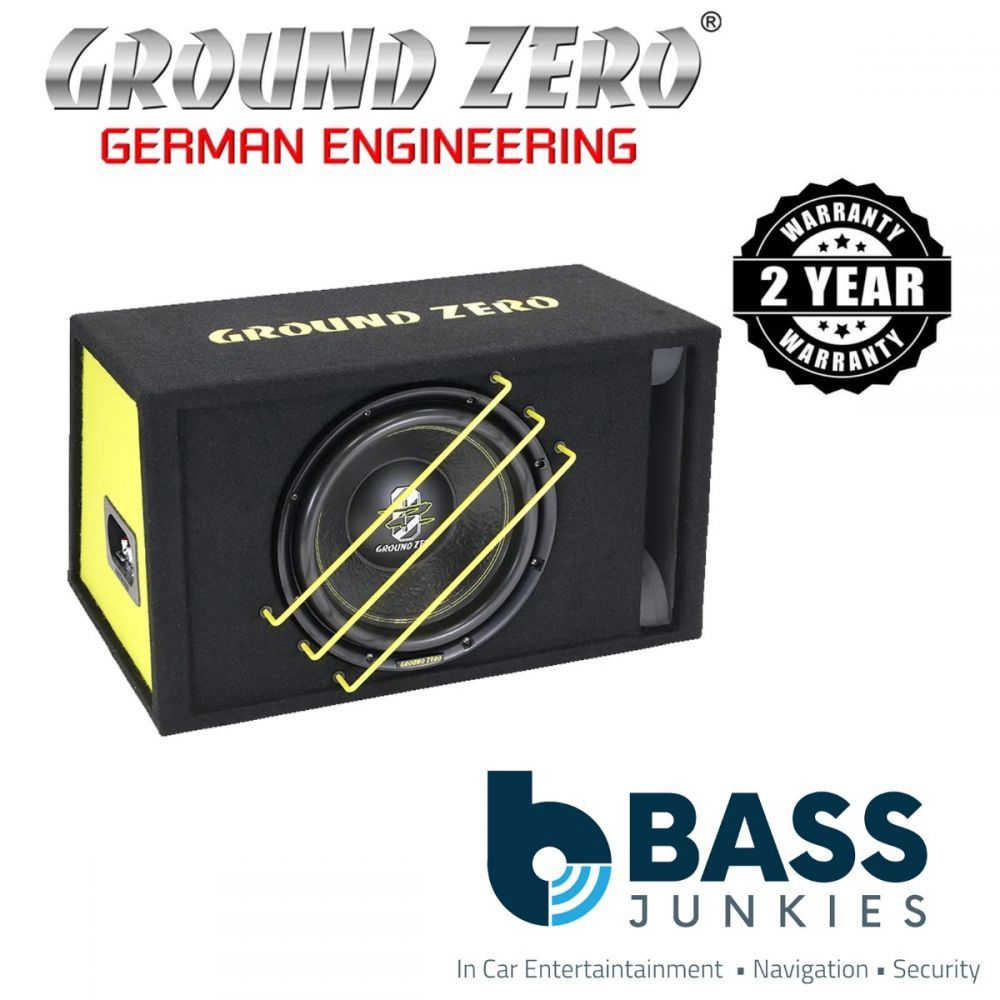 Ground Zero Radioactive GZRB 30SPL - 30 cm / 12" 1350W SPL Loaded Sub Enclosure