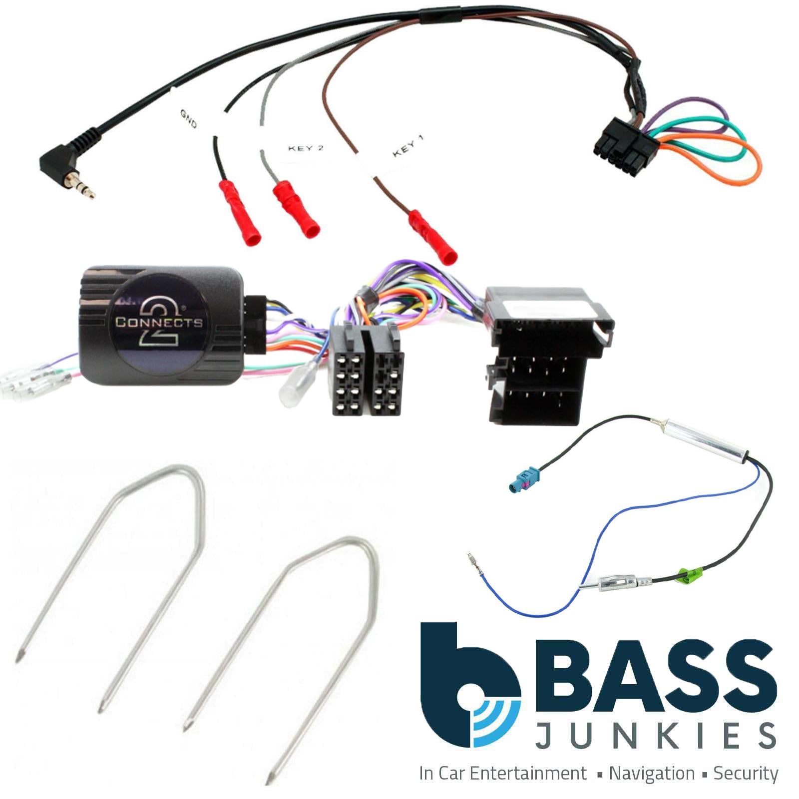 Citroen Berlingo 2008 On Car Stereo Steering Wheel Interface & Aerial CTSCT003.2