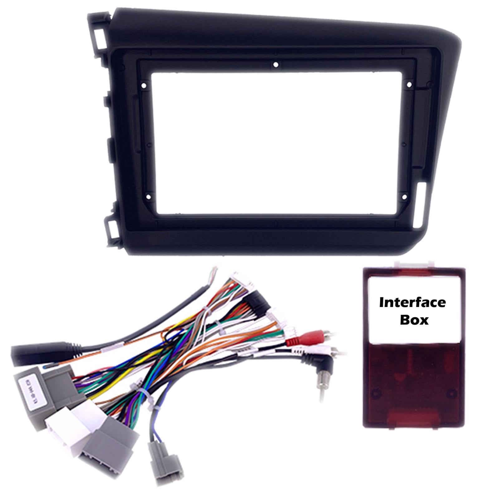 9" CarPlay Android Car Stereo Screen Fascia Fitting Kit For Honda CRV 2012 On