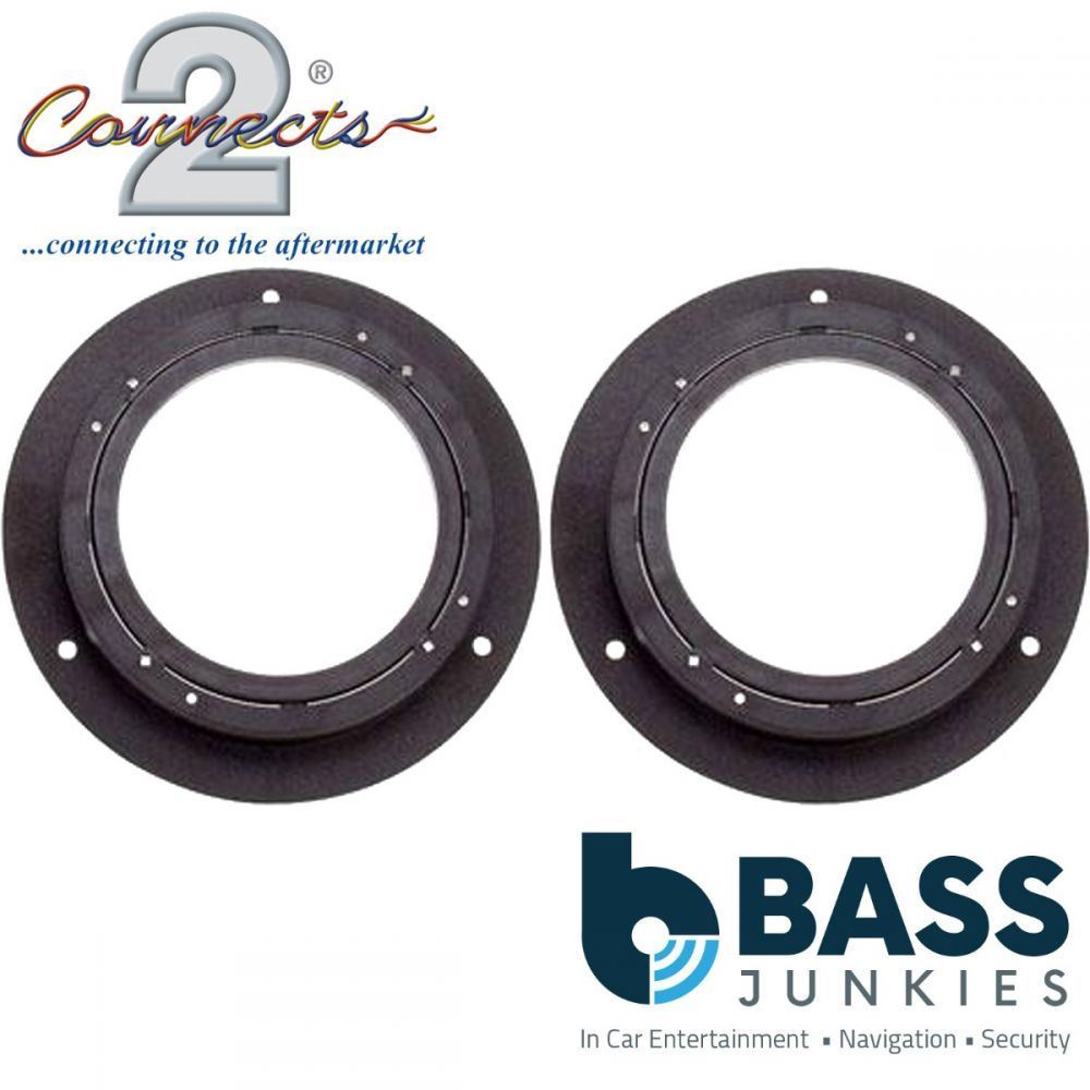 Connects2 CT25MC14 - Mercedes-Benz A-Class W169 2004 - 2012 100-120mm 4"-4.5" Car Rear Door Speaker Adapter Brackets