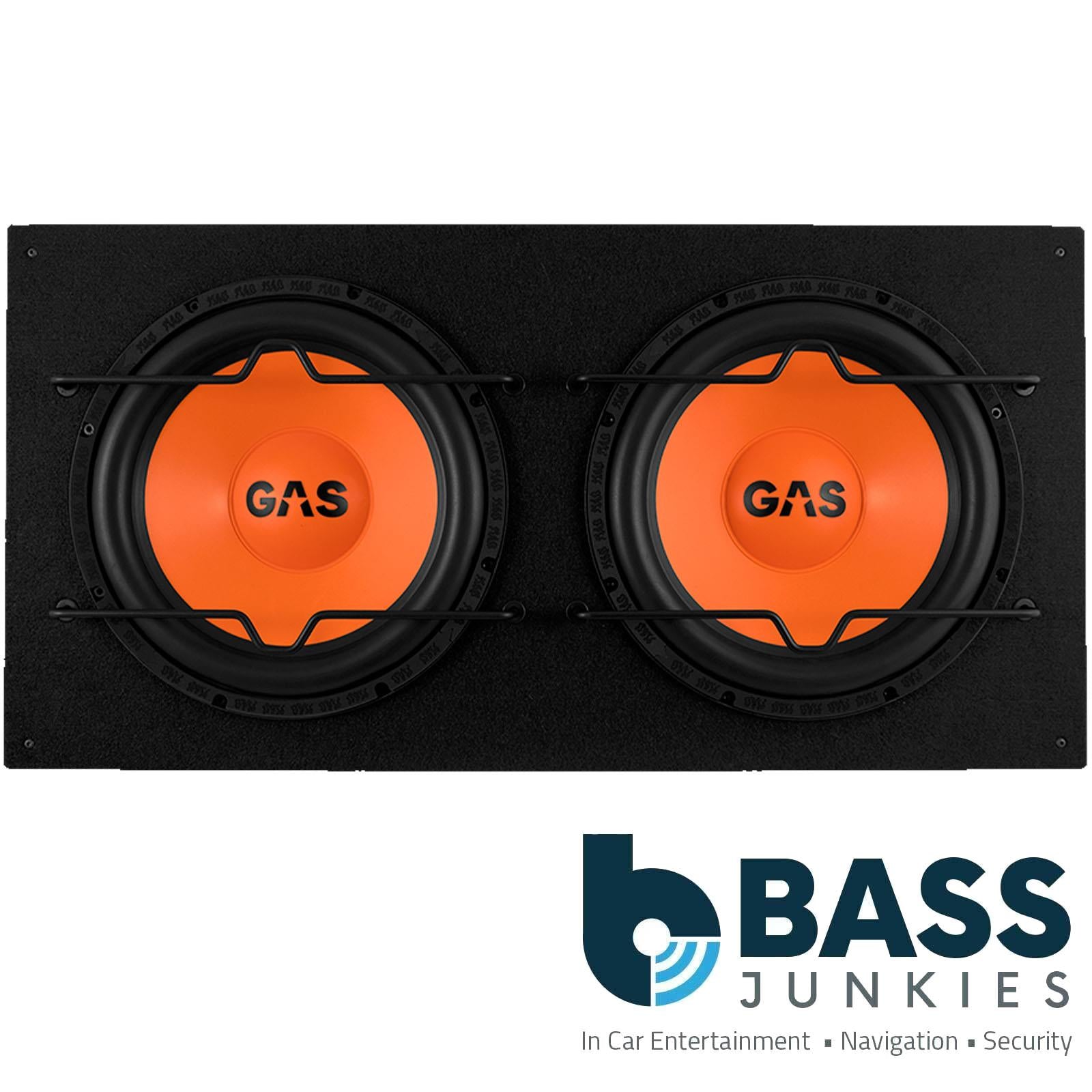 Gas MAD B1-212 - 1200 Watts 12 Inch 30cm Double Vented Enclosure Car Subwoofer