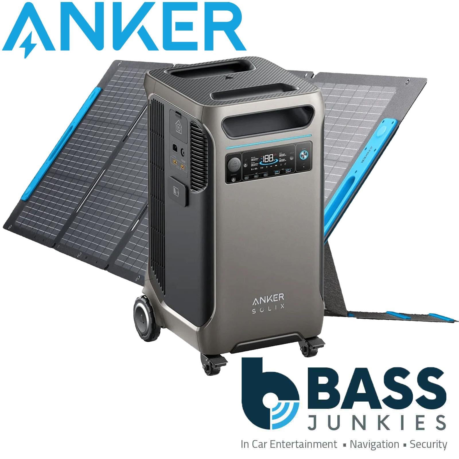Anker SOLIX F3800 + PS400 - 3840Wh Power Station & 400W Solar Panel