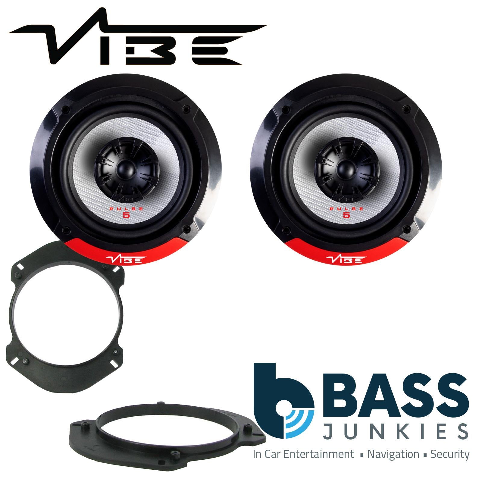 Vibe PULSE5-V3 Coaxial Speakers Fits Alfa Romeo GTV 1994-05 | Spider 94-00