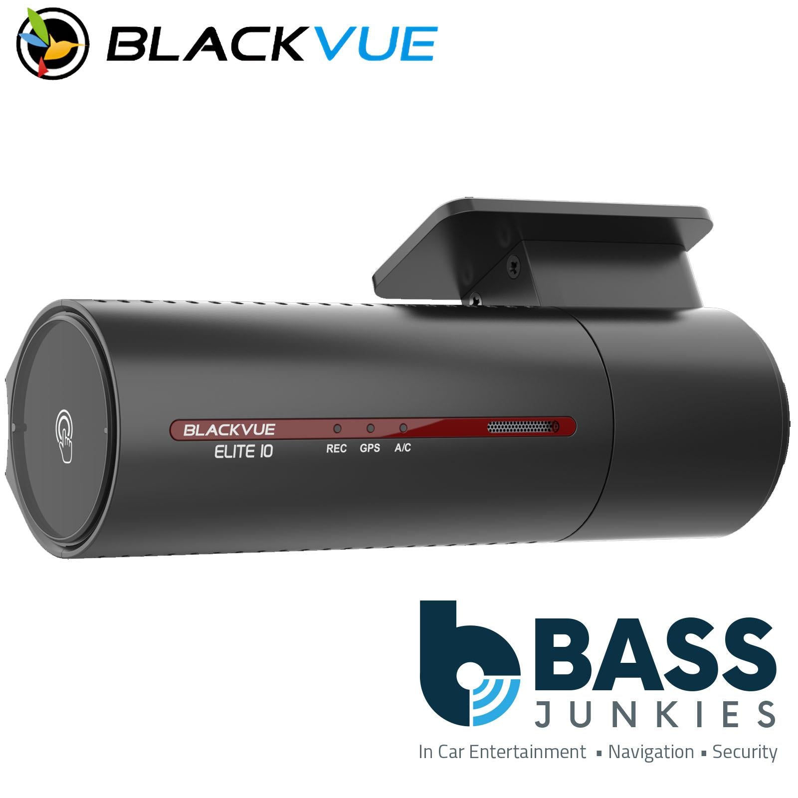 BlackVue Elite 10 - 1 Channel Black 64GB 4K HDR Wifi GPS Front Car Dash Camera