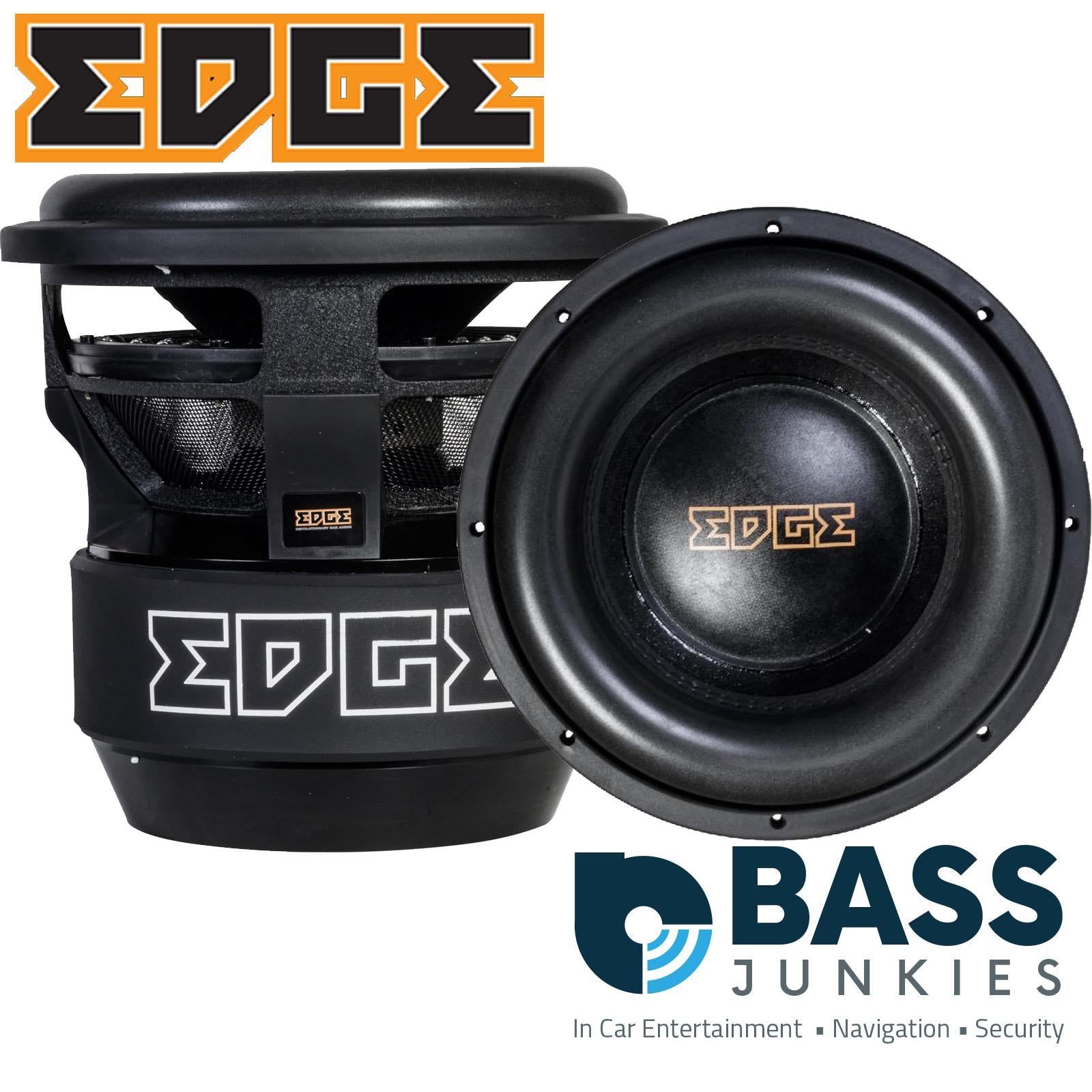 Edge EDX12D1SPL-E7 12" (323mm) Subwoofer, RMS 5000W, Peak 15000W, Dual 1 ohm