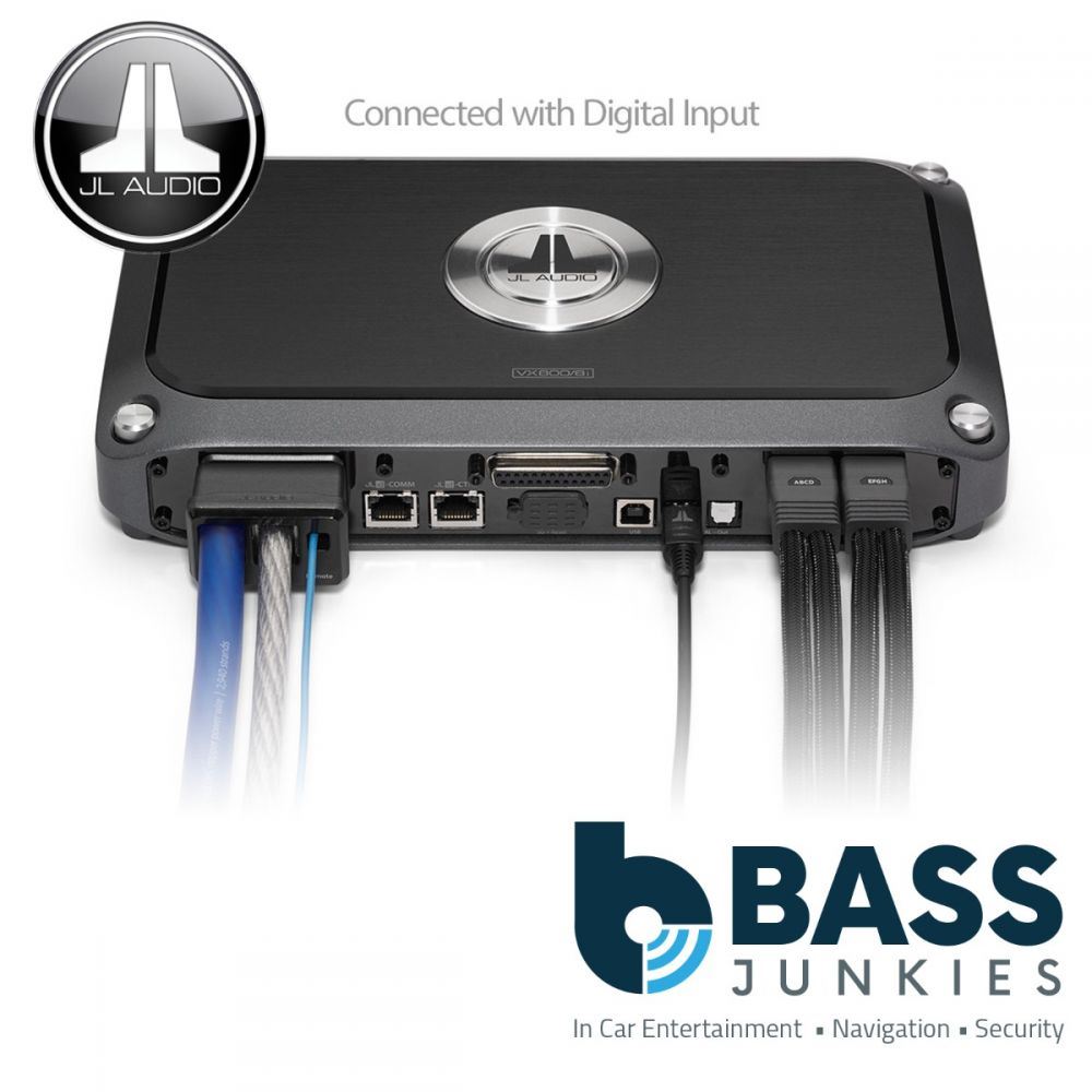 JL Audio VX800/8I 800 Watts 8-Channel Class D Car Amplifier with Integrated DSP