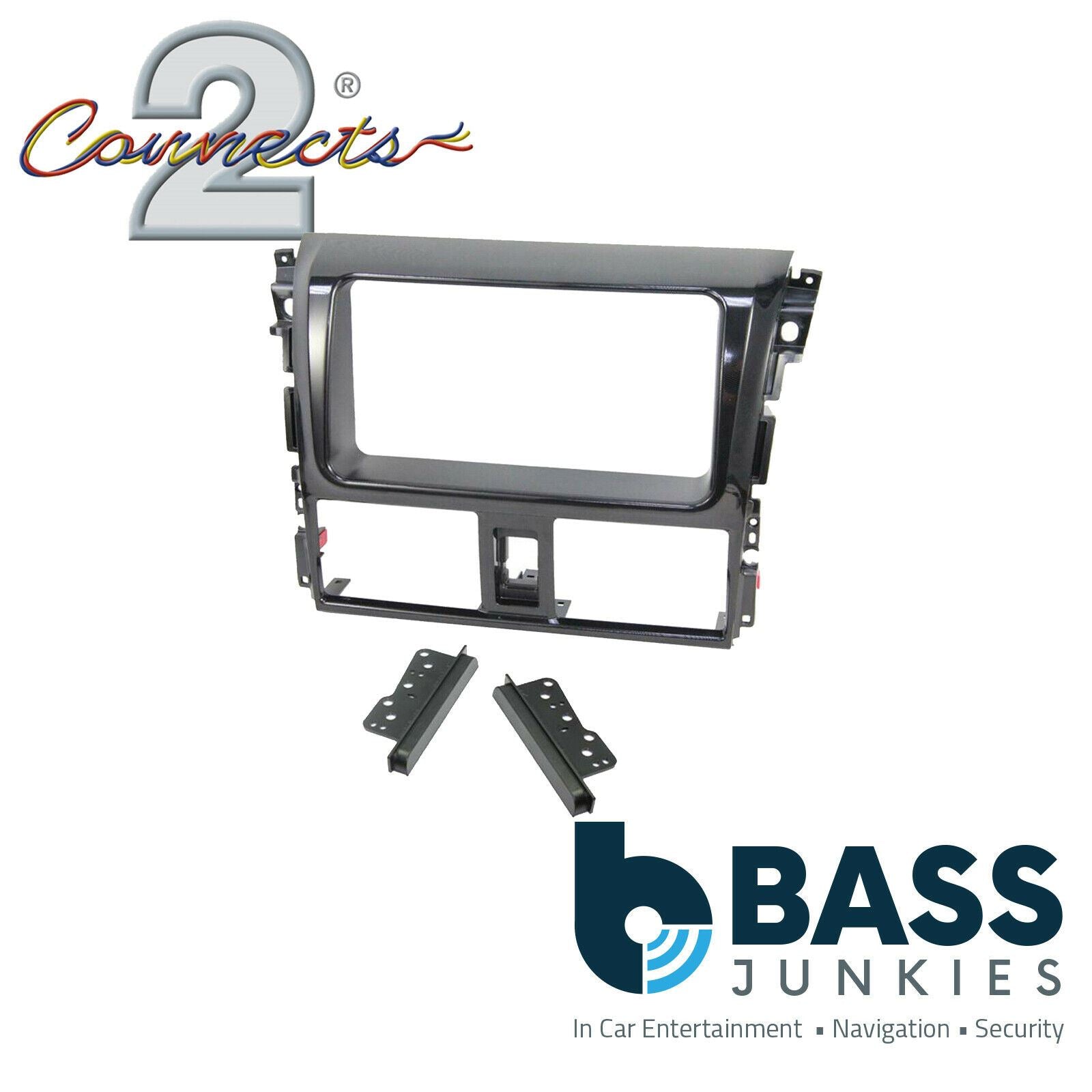 Connects2 CT23TY41 - Toyota Vilos, Yaris 2013 Onwards Double Din Fascia Panel