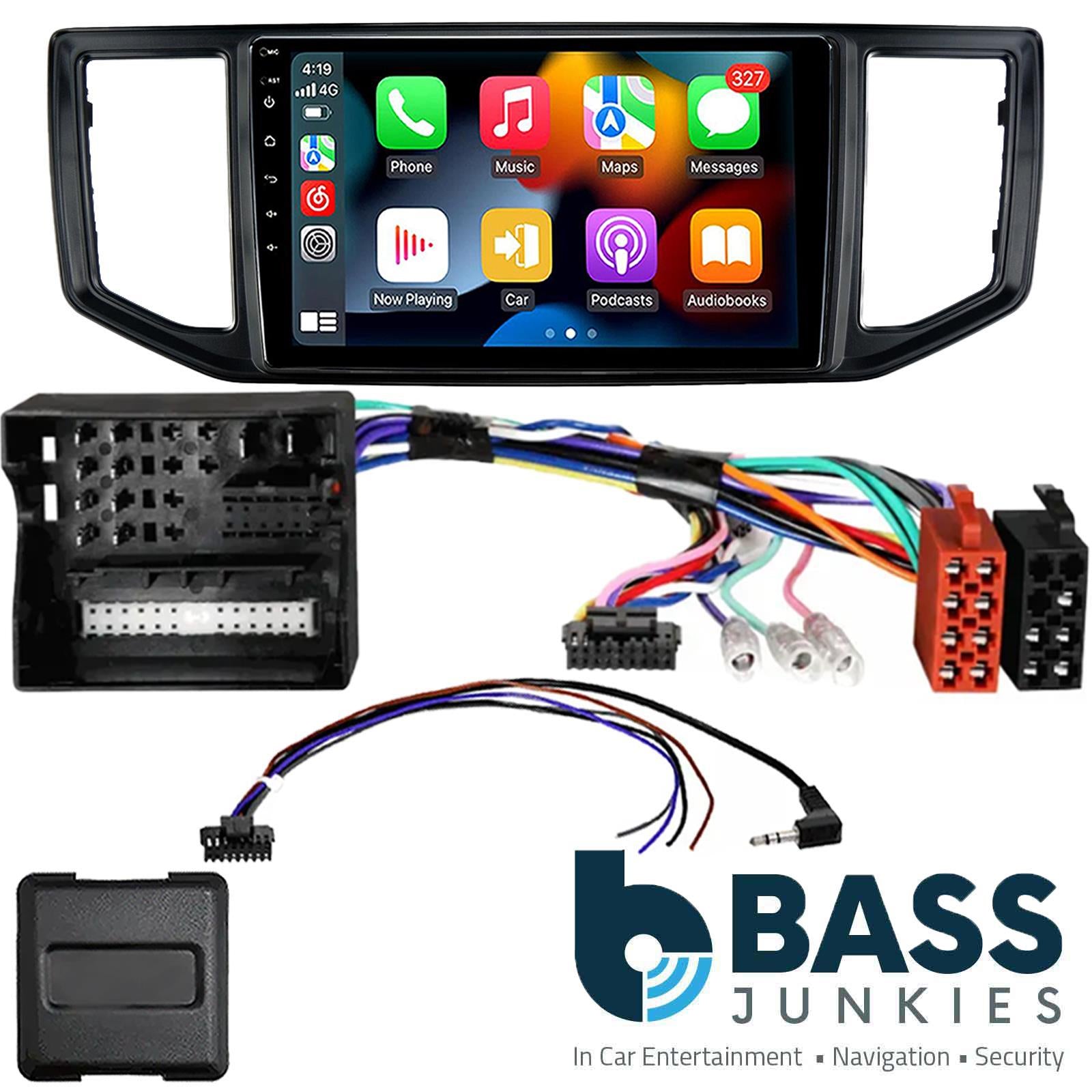 UPGRADED 9" CarPlay Android Car Stereo Fitting Kit For VW Crafter Van 2017 Onwards