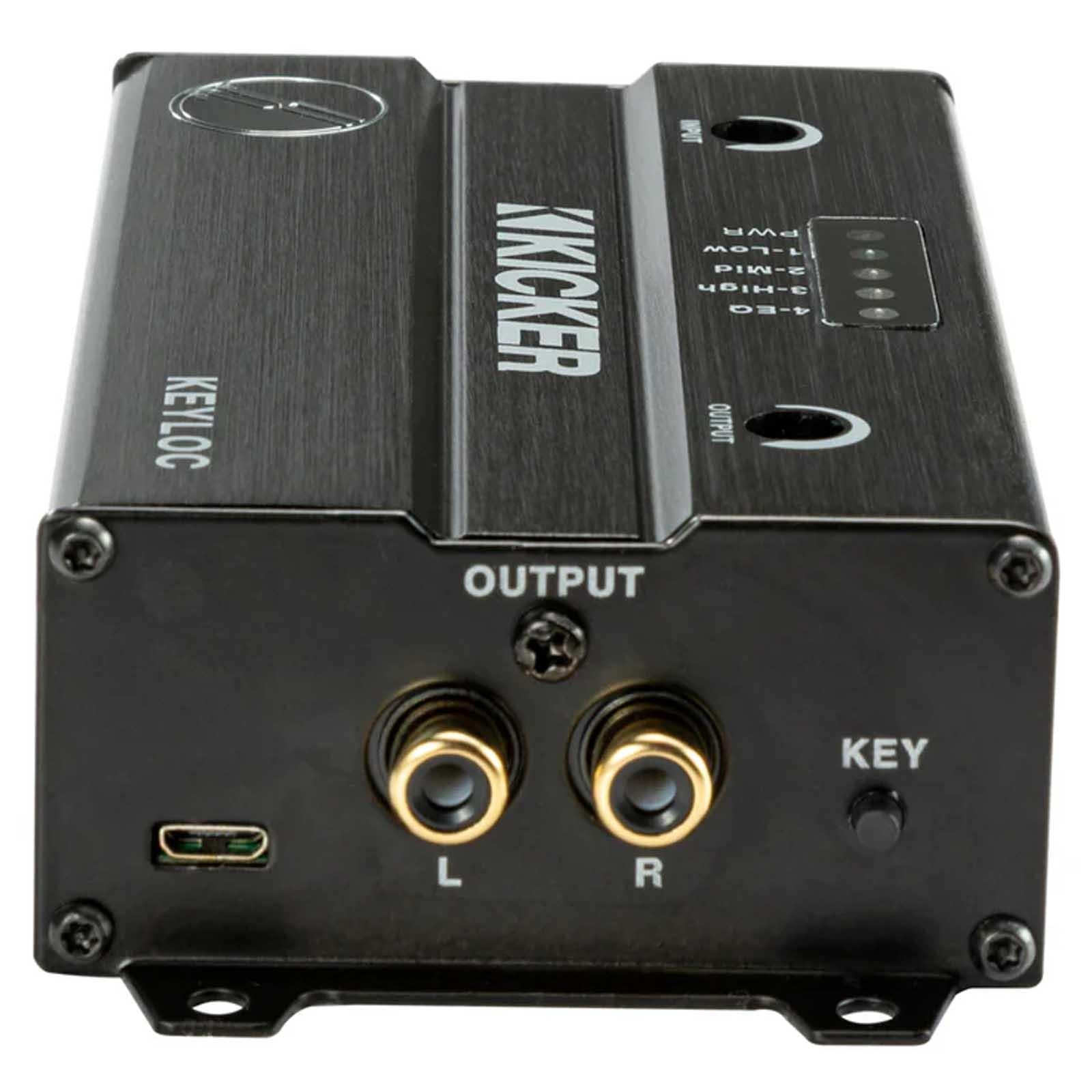 Kicker 47KEYLOC - Smart DSP Line Output Converter Audio Signal Processor