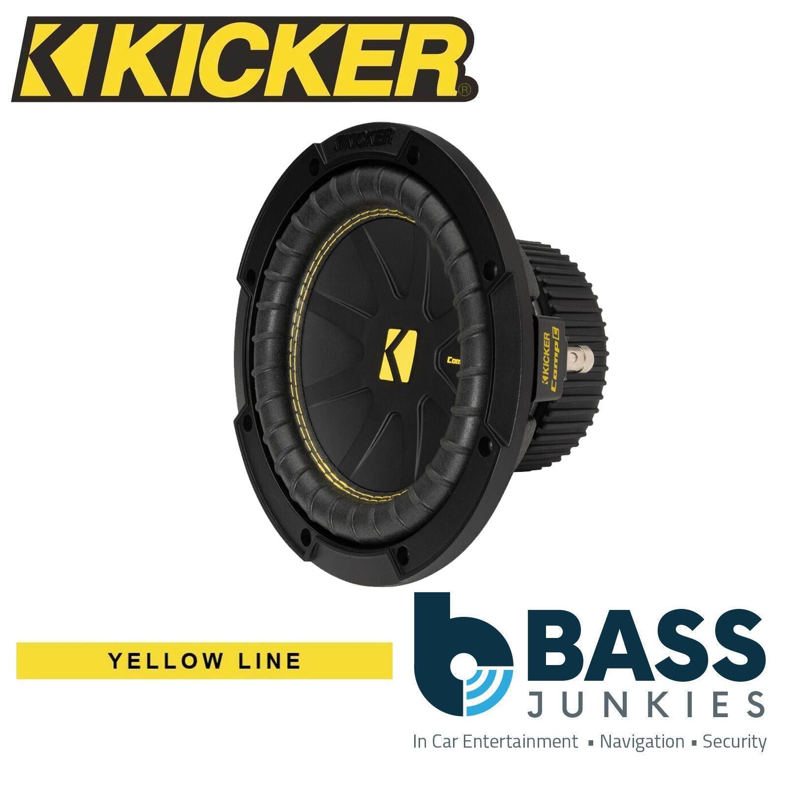 Kicker CWCS154 - CompC 15" 38cm 1200 Watts 4 Ohm Single Voice Coil SVC Car Subwoofer