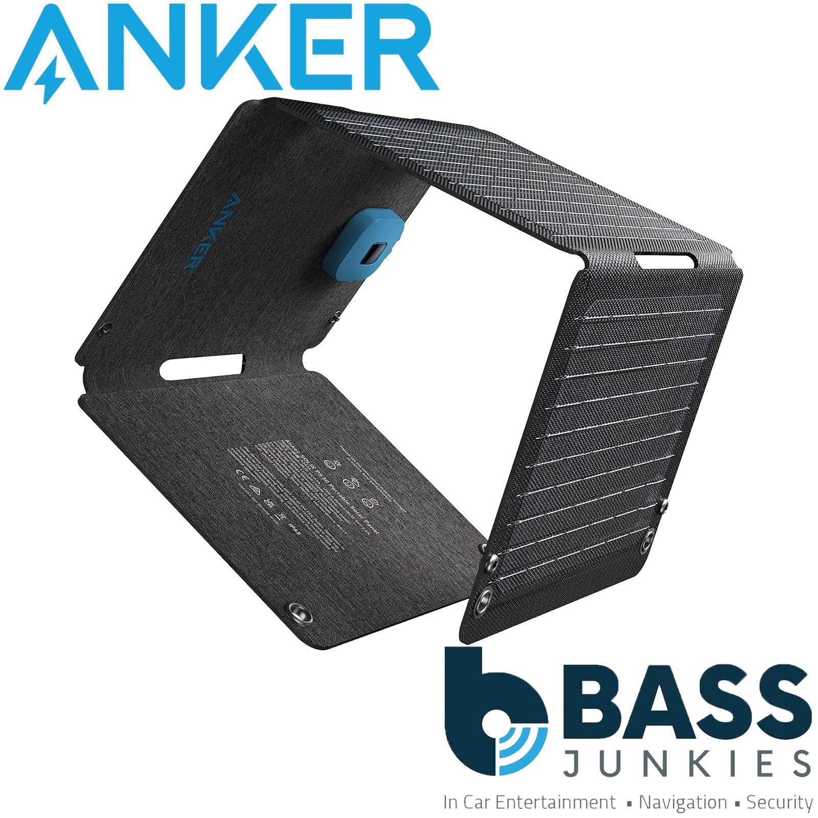 Anker SOLIX - PS30 30 Watt Foldable Portable Solar Panel with USB-C & USB-A Outputs