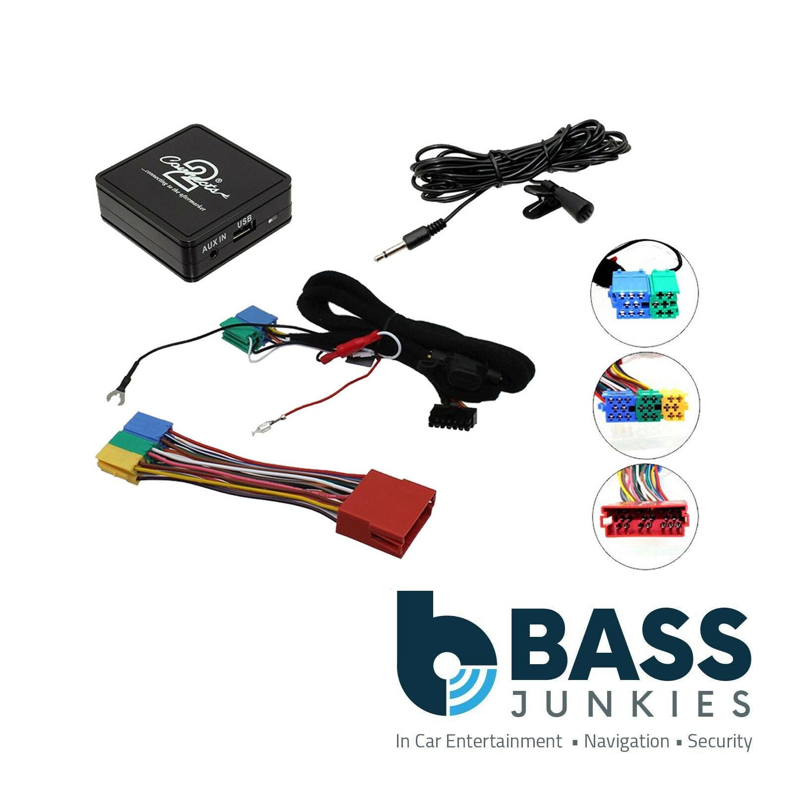 Audi A4 1997-2006 Bluetooth Music Streaming AUX In & Handsfree Car Interface Kit