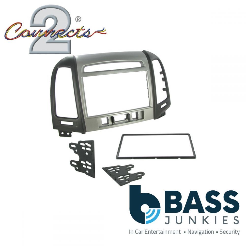 Connects2 CT23HY26L Hyundai Santa-Fe 2011 Onwards Car Stereo Double Din Fascia Panel