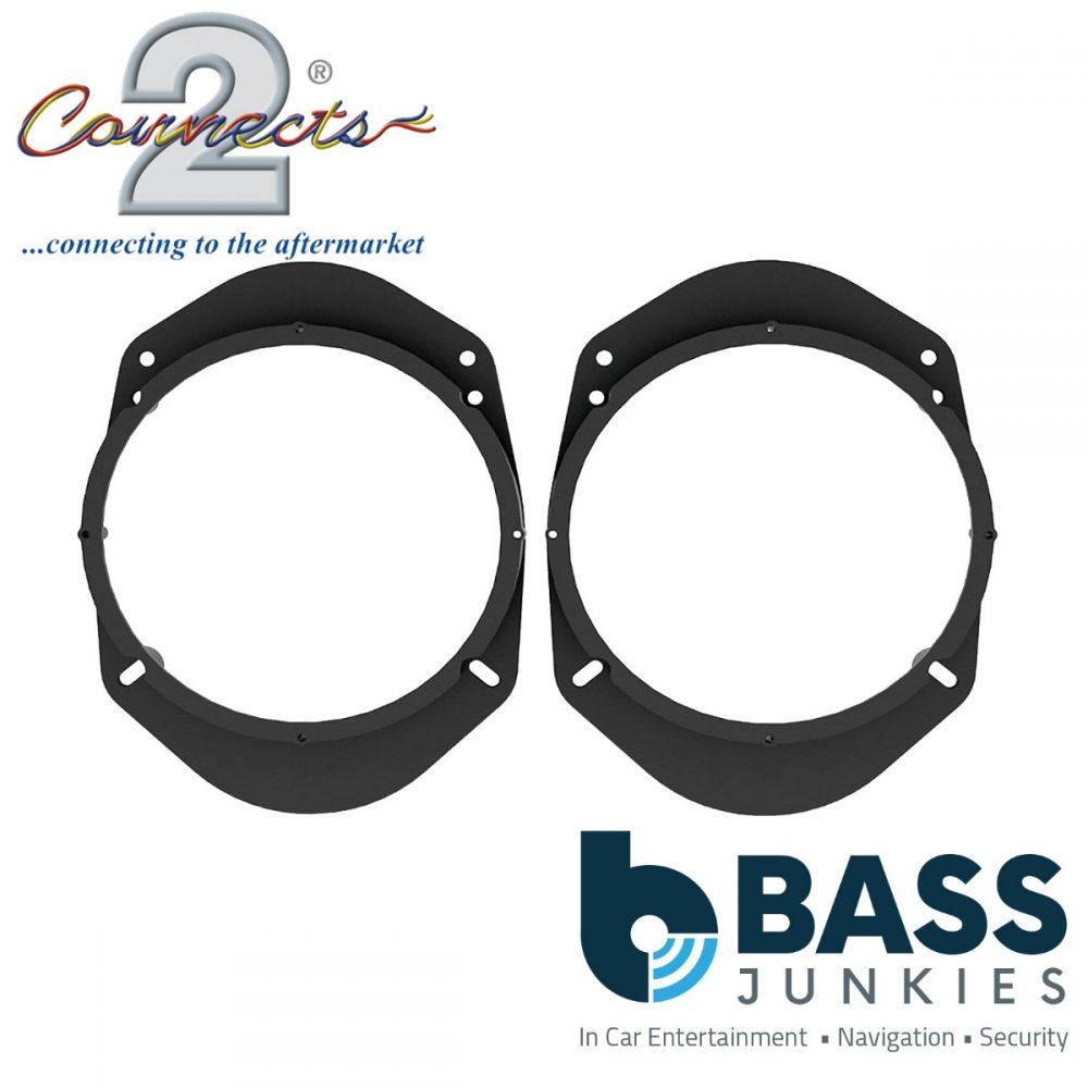 Connects2 CT25MZ02 - Mazda 3 2010 Onwards 165mm 6.5" Rear Car Speaker Adapter Brackets