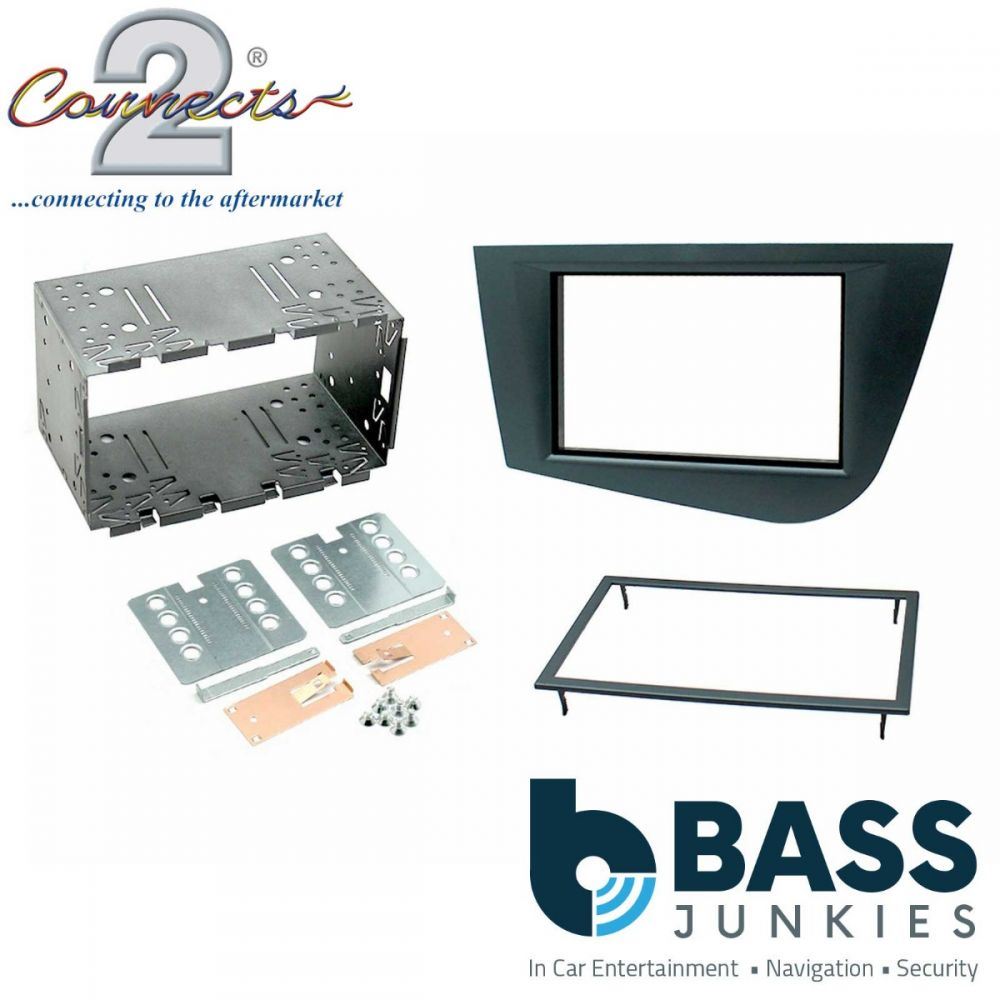 Connects2 CT23ST09L Seat Leon 2005 - 2012 Car Stereo Double Din Fascia Panel