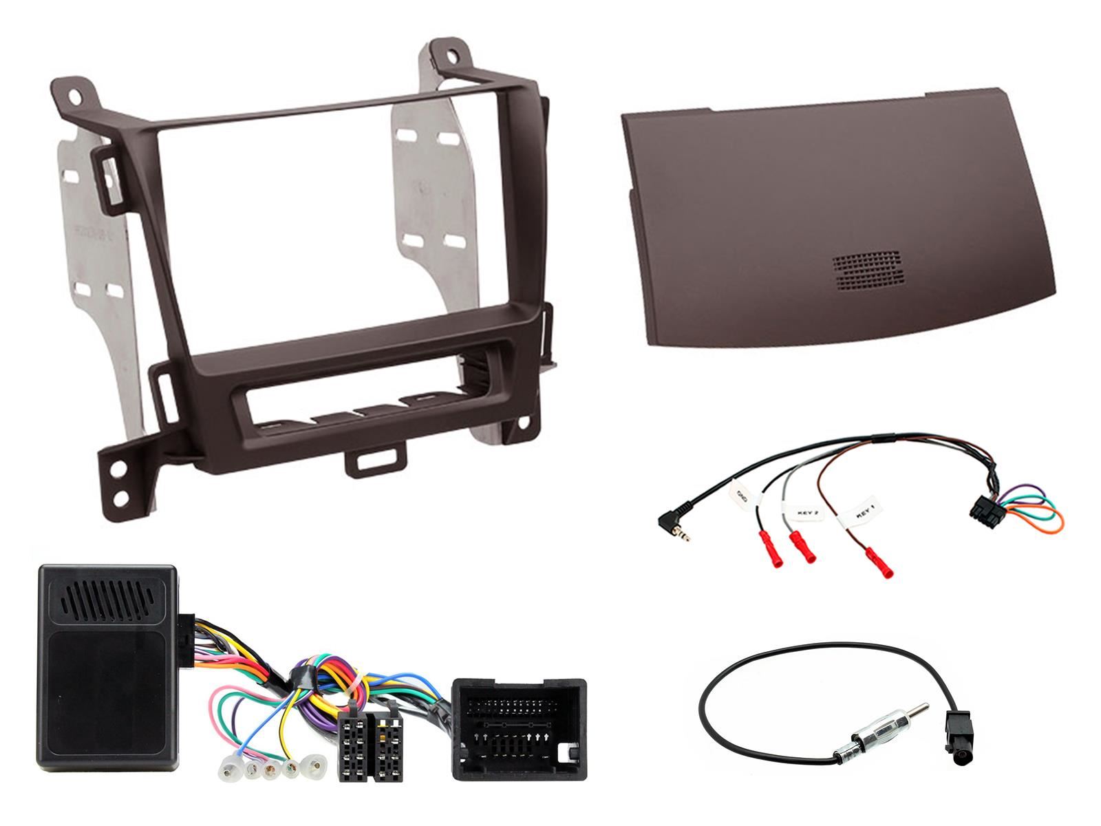 SONY DAB+ Apple | Android Double Din Stereo Fitting Kit + Steering Wheel Stalk Controls to fit Opel Zafira-Tourer 12-16 | Vauxhall Zafira-Tourer 12-18