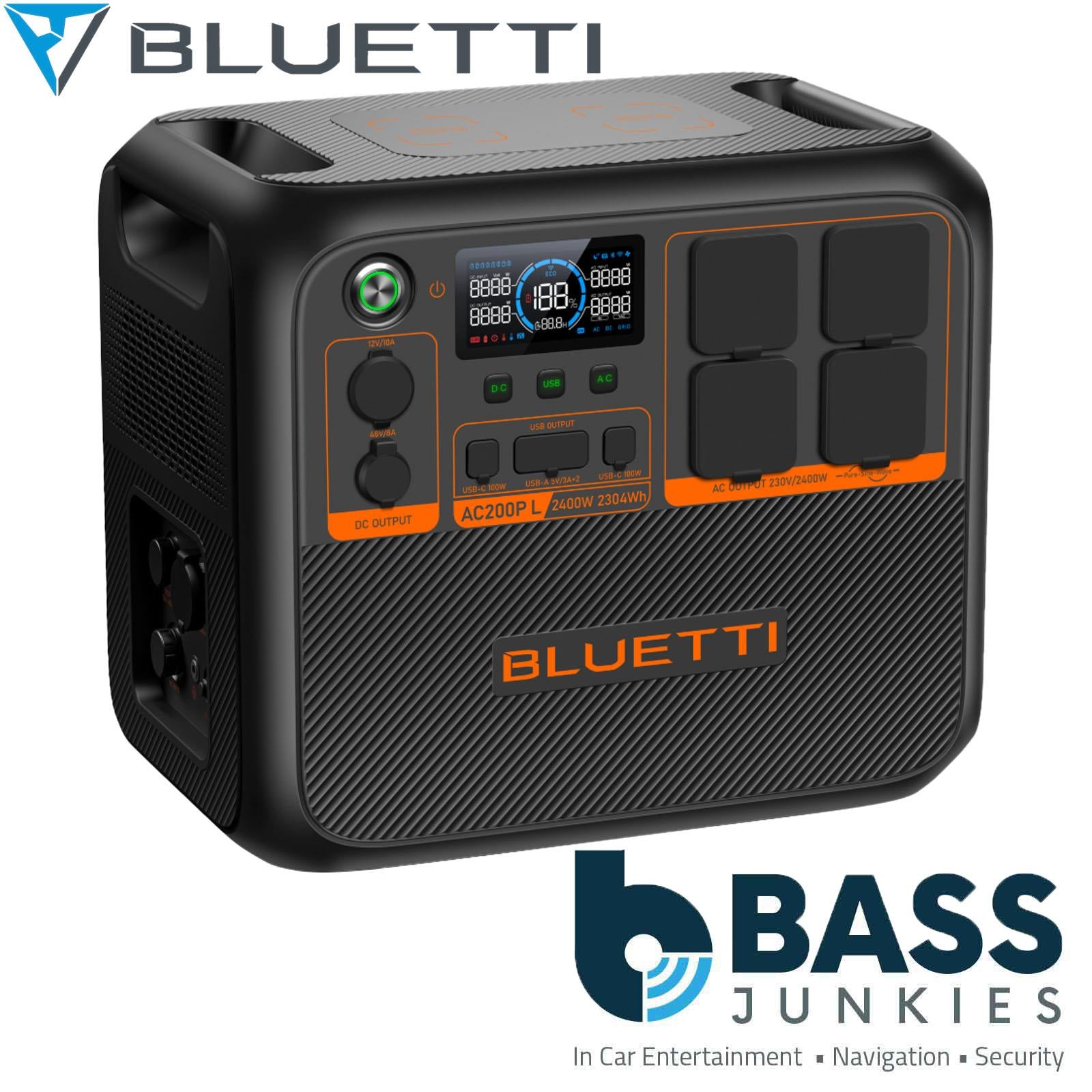 BLUETTI AC200PL - Premium Portable Power Station – 2,048Wh, 2,400W