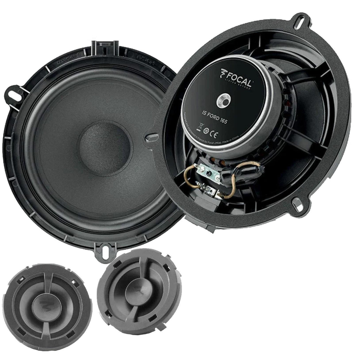 Focal 240 Watts 6.5" 2 Way Component Car Speakers For Ford Focus 3 2011 - 2017