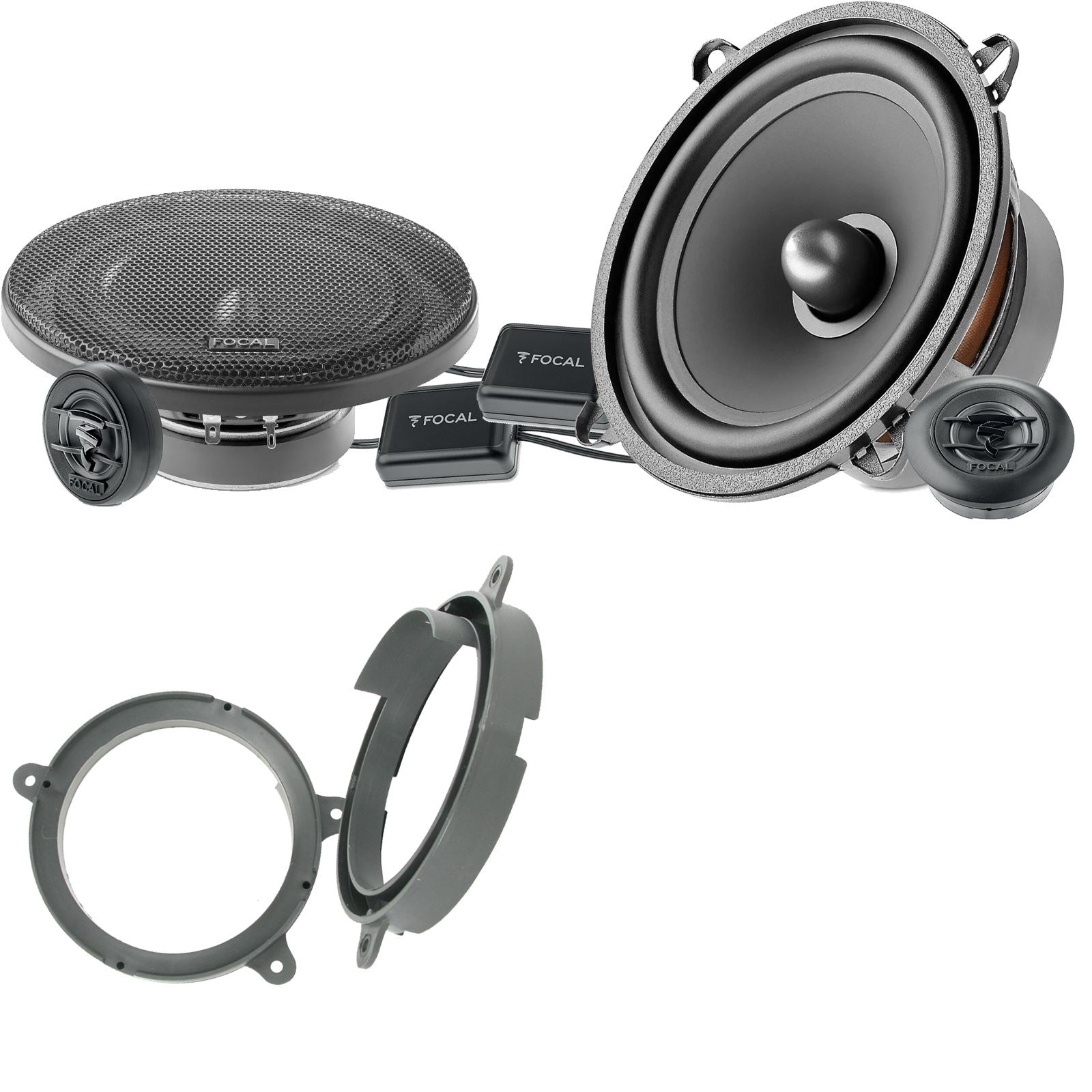 Focal Auditor ASE130 130mm/13cm/5.25"Car Component Speakers (Pair Max 200 watts) Fits Renault Clio 2005-12 | Twingo 07-11