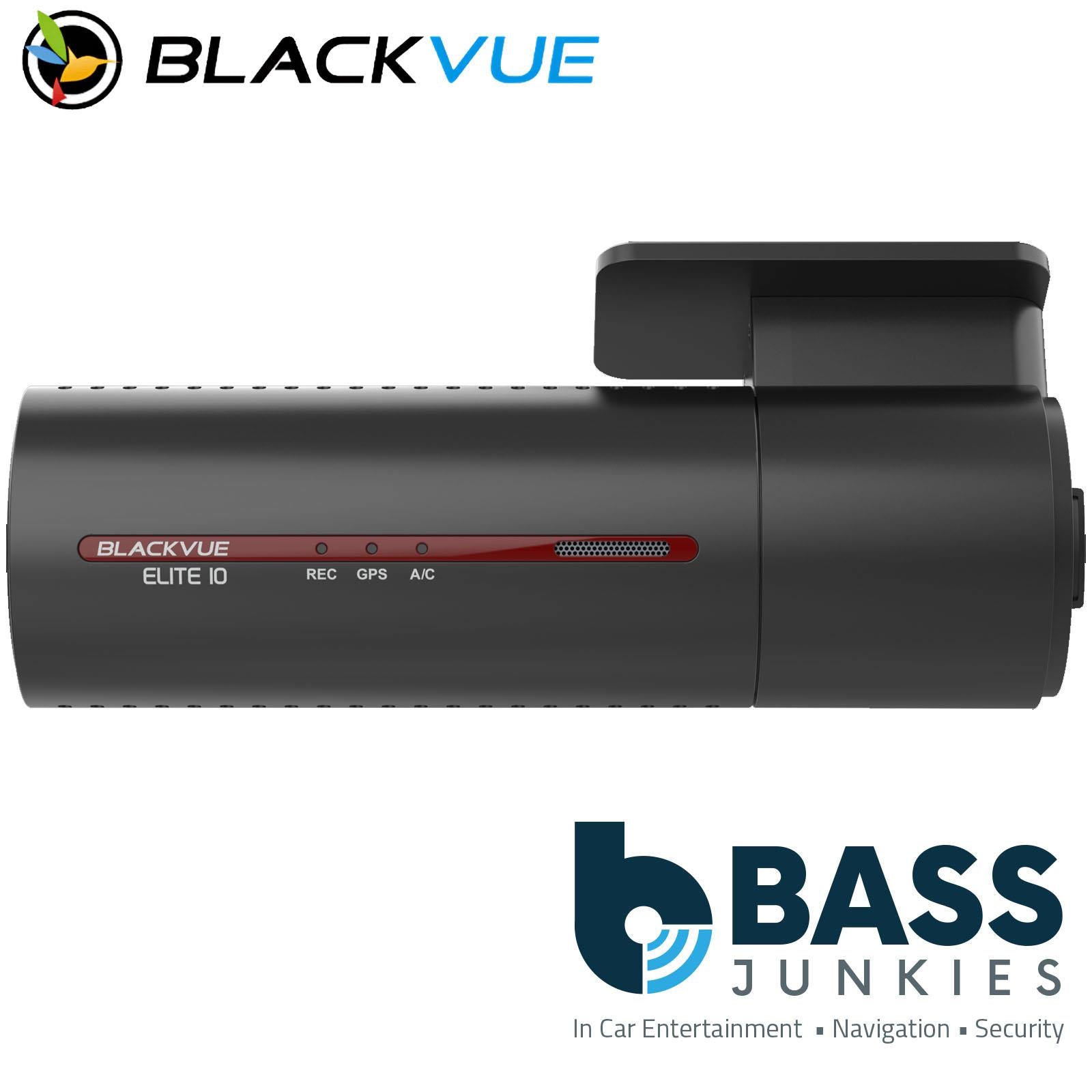 BlackVue Elite 10 - 2 Channel Black 256GB 4K HDR Front and Rear Car Dash Camera
