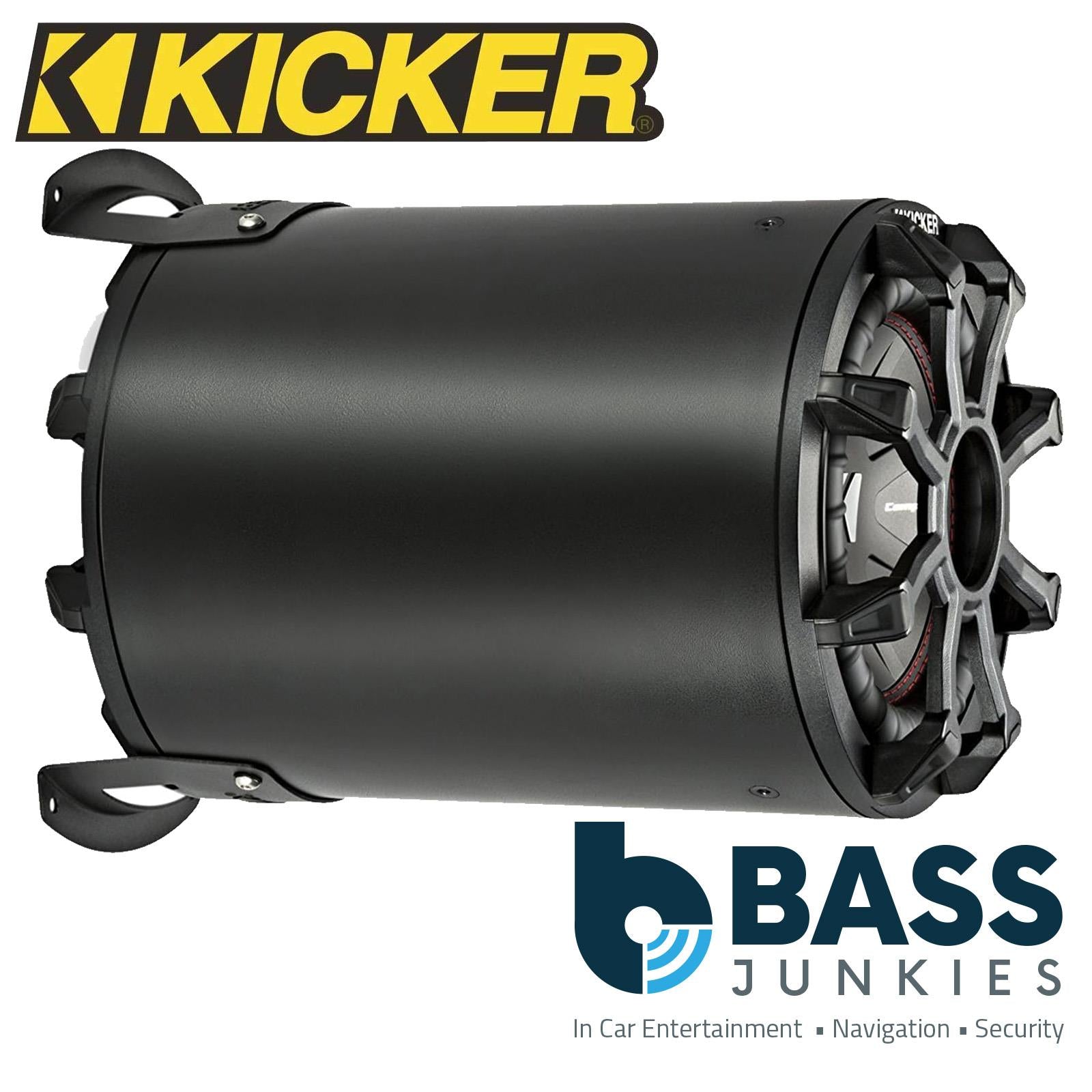 Kicker 46CWTB102 TB 10" 800 Watts Car  Marine Loaded Bass Tube Sub Enclosure