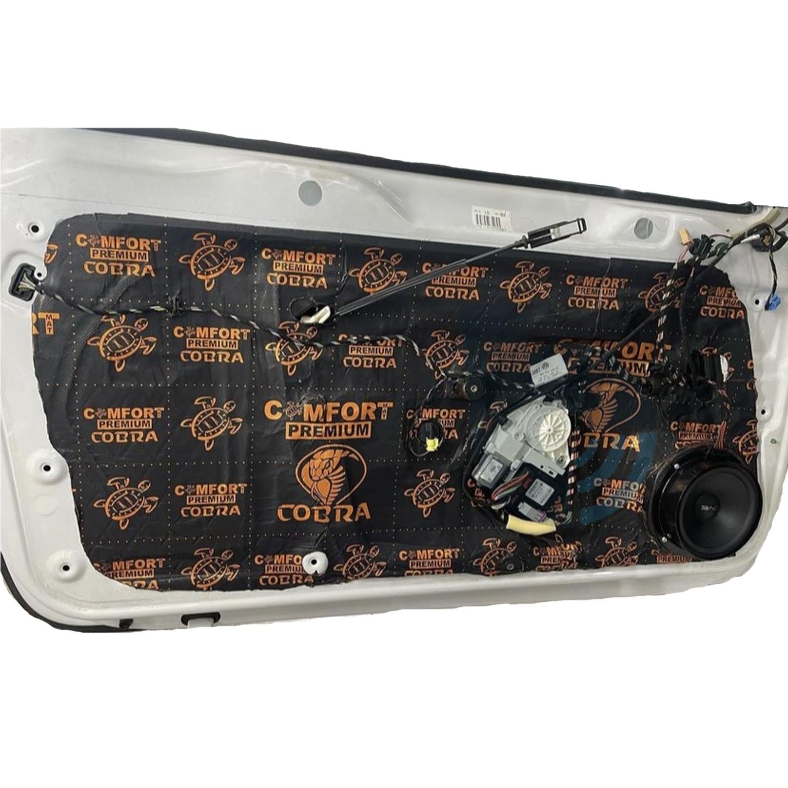 Comfort COBRA - 10 Sheets 2.3mm 500x700mm Sound Deadening Mat Kit