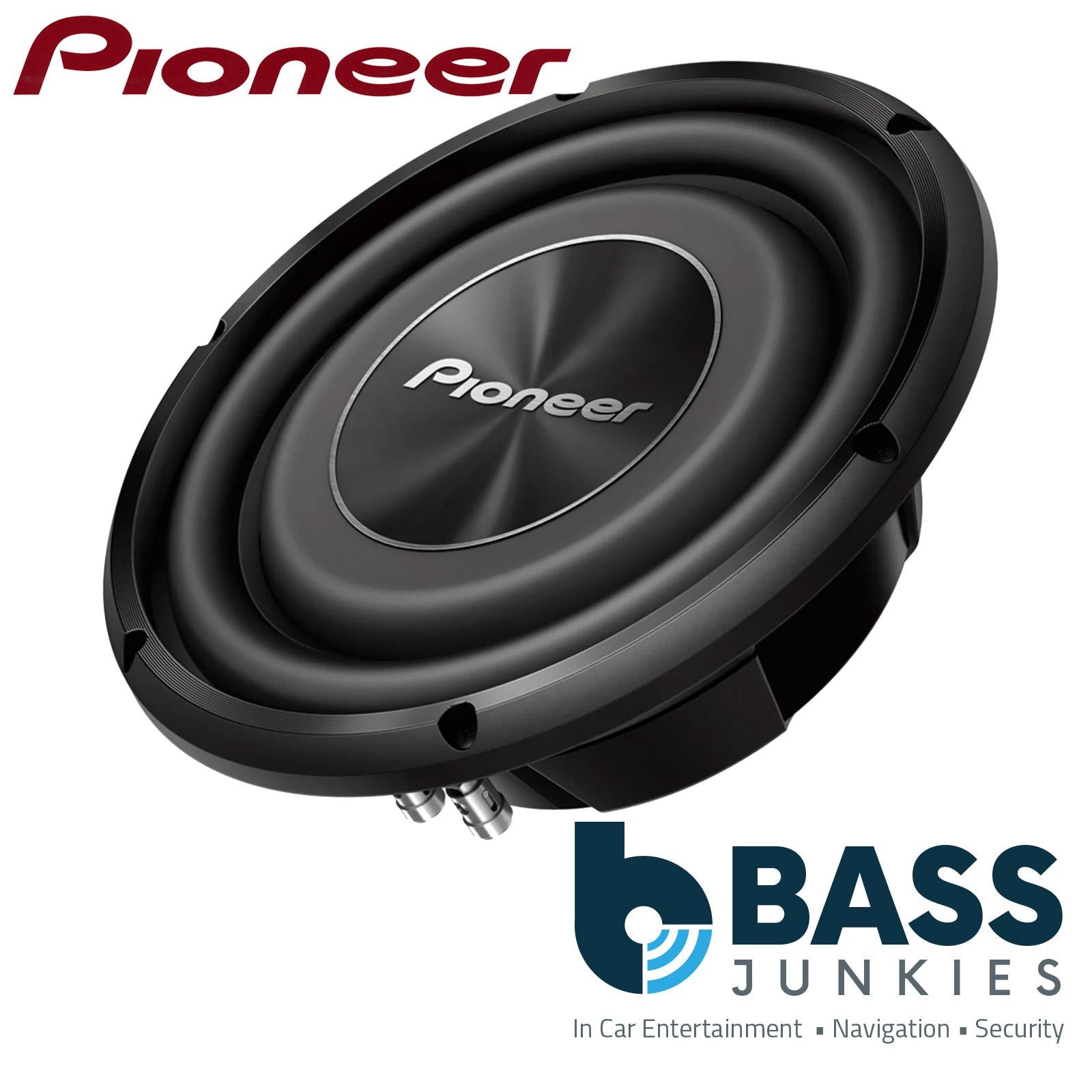 Pioneer TS-A2500LS4 - 10" 25cm 1200 Watts SVC Shallow Slim Car Sub Subwoofer