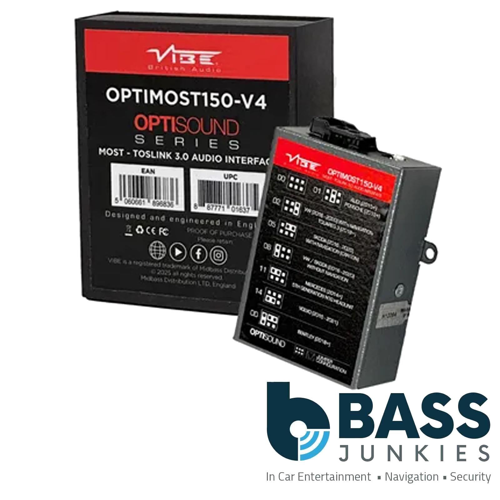 Vibe OPTIMOST150-V4 -  Critical Link MOST150 To link 3.0 to SPDIF Car Converter