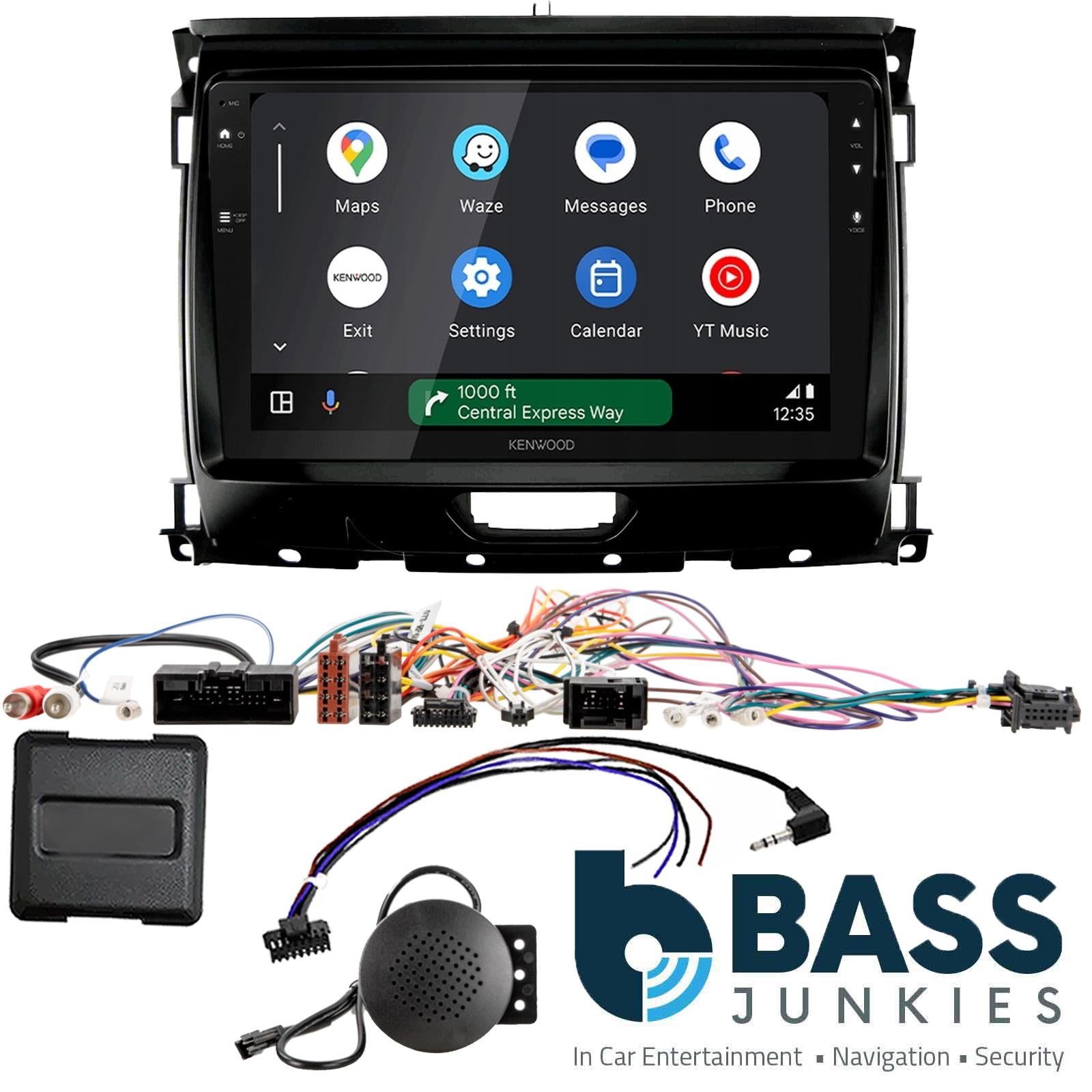 For Ford Ranger 2015 On Fascia Panel Interface  9" Android Car Radio Screen