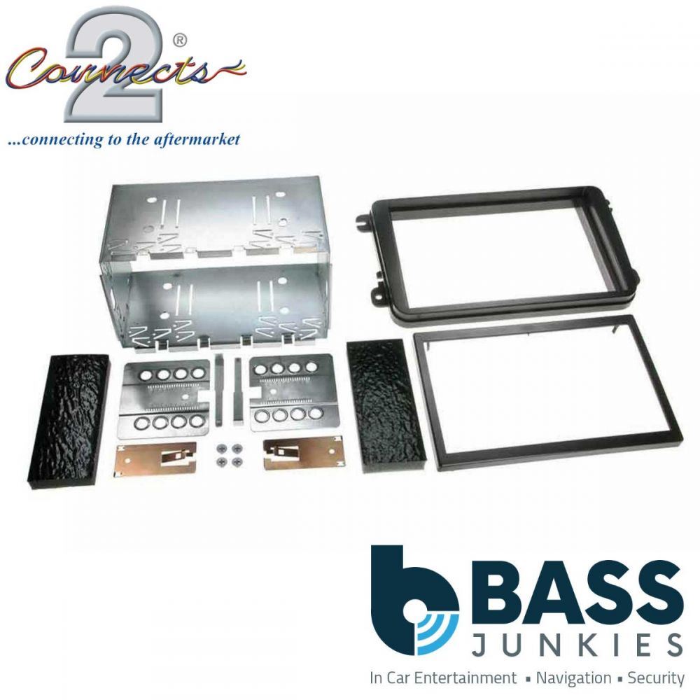 Connects2 CT23VW16 Volkswagen EOS Touran Golf Car Stereo Double Din Fascia Panel