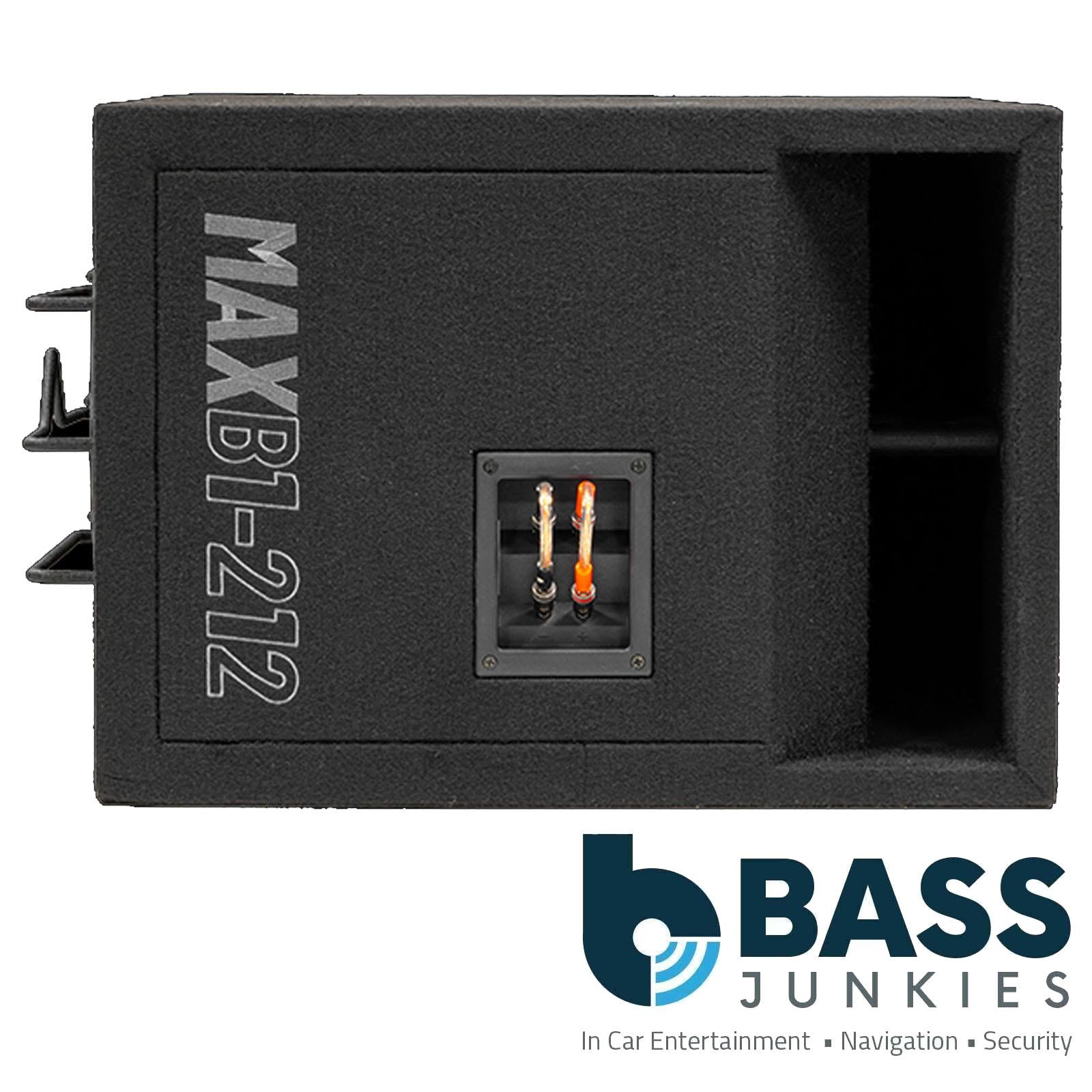Gas MAD B1-212 - 3400 Watts 12 Inch 30cm Double Vented Enclosure Car Subwoofer