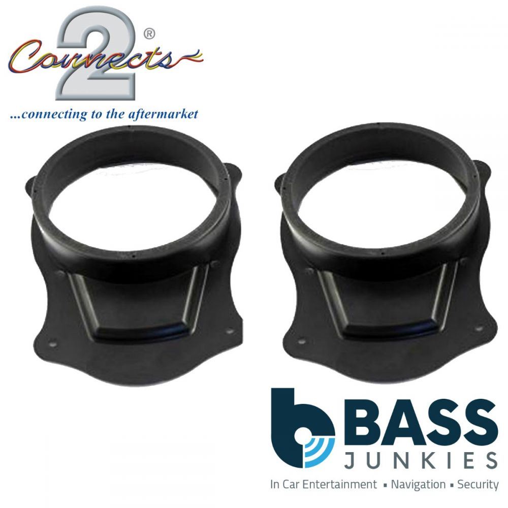 Connects2 CT25FD15 - Ford Transit Connect 2013 Onwards 165mm 6.5" Front Door Car Speaker Adapter Brackets