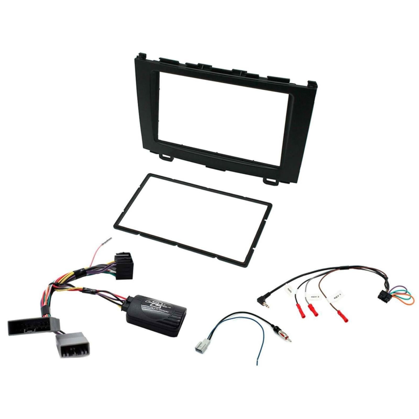 CTKHD04 Honda CR-V 2007> Car Stereo Double Din & Fascia Steering Wheel Stalk Kit