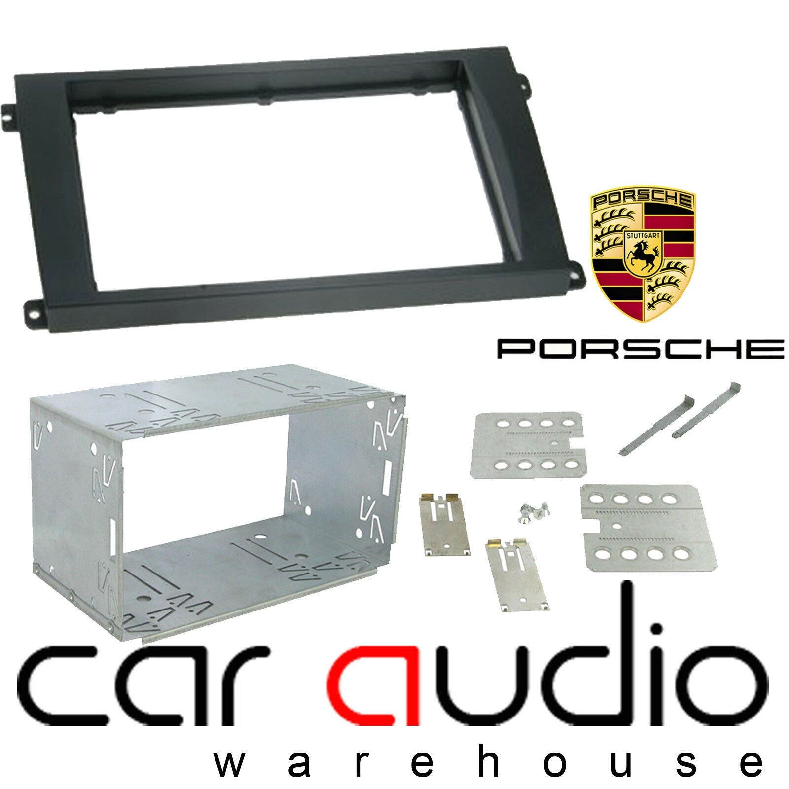 Connects2 CT23PO01 Porsche Cayenne 2002-2010 Car Stereo Double Din Fascia Panel