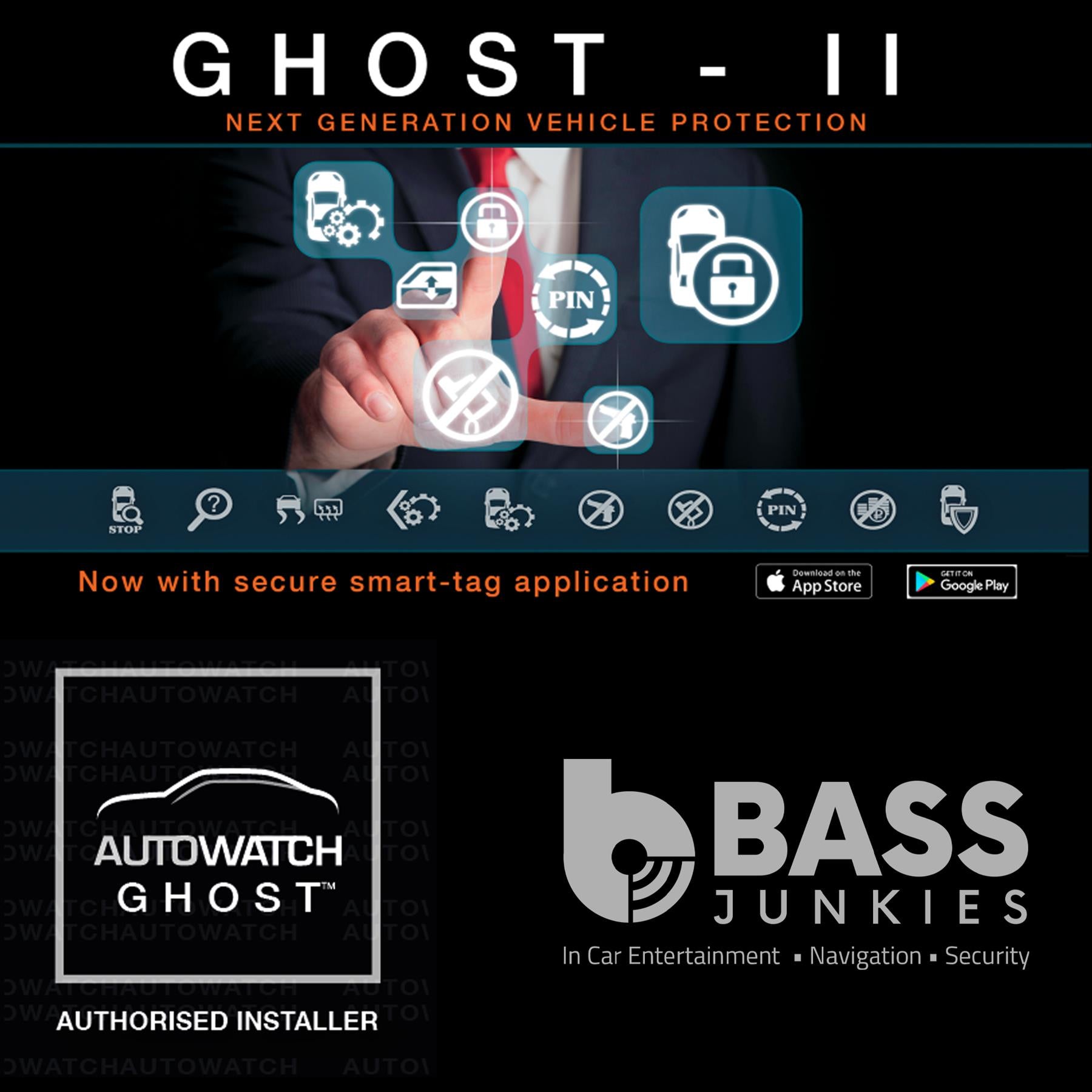 Autowatch GHOST 2 - Key Cloning, Hacking, Theft Car Van CAN Bus Immobiliser Theft Protection System