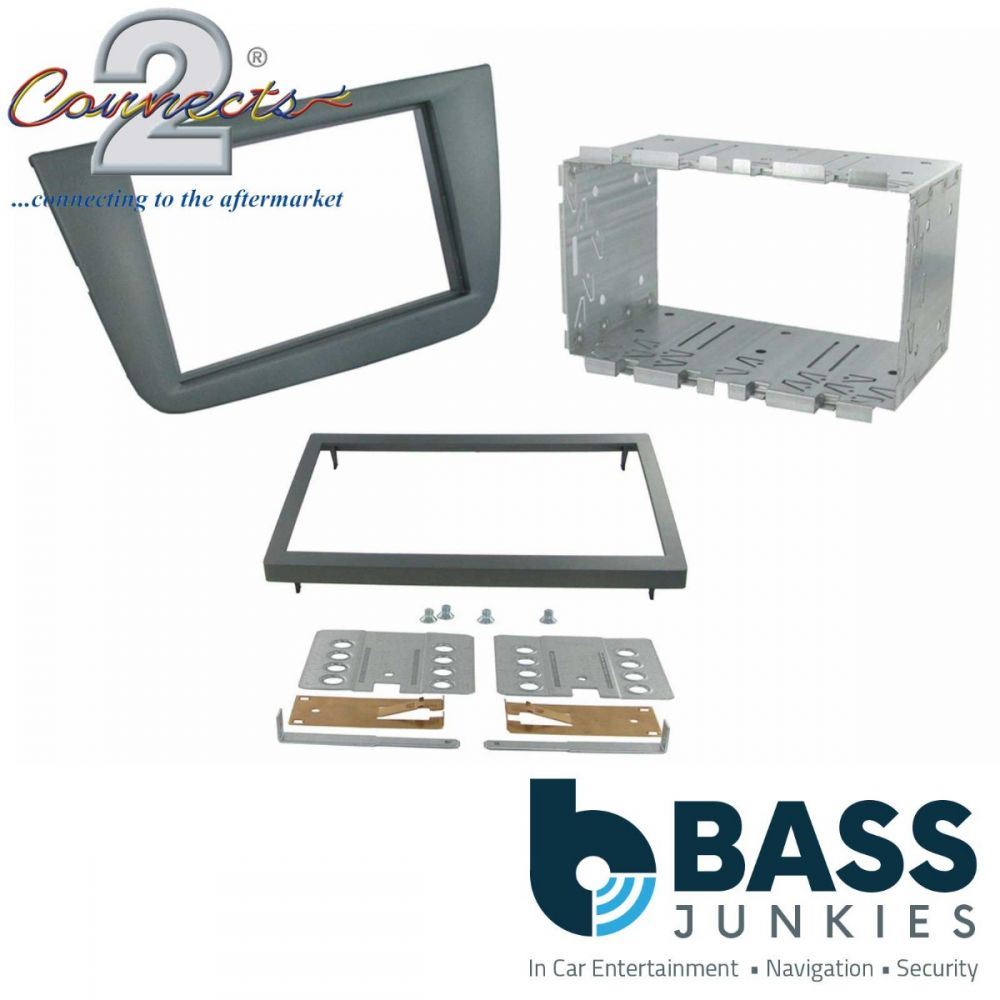 Connects2 CT23ST15L Seat Toledo 2005 Onwards Car Stereo Double Din Fascia Panel