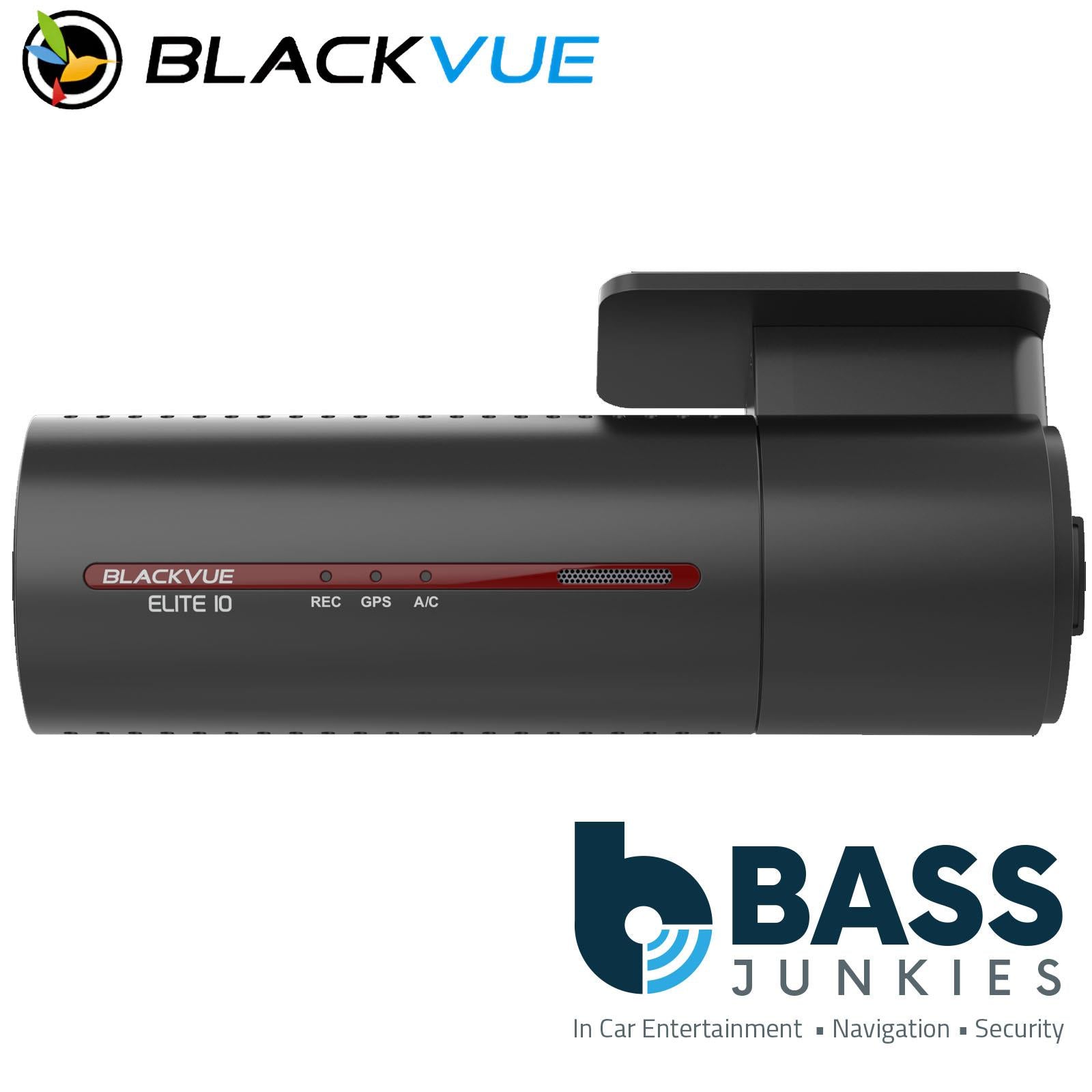 BlackVue Elite 10 - 2 Channel Black 64GB 4K HDR Front and Rear Car Dash Camera