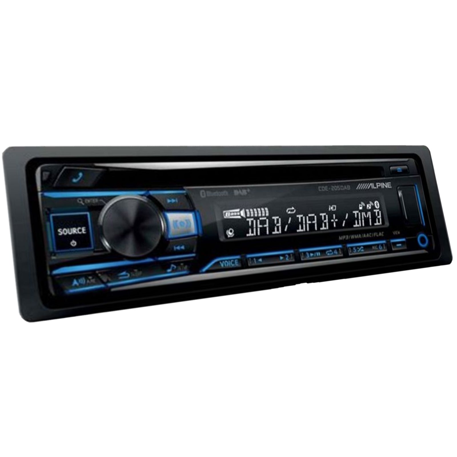Alpine CDE-205DAB CD USB Receiver DAB Digital Bluetooth Car Stereo