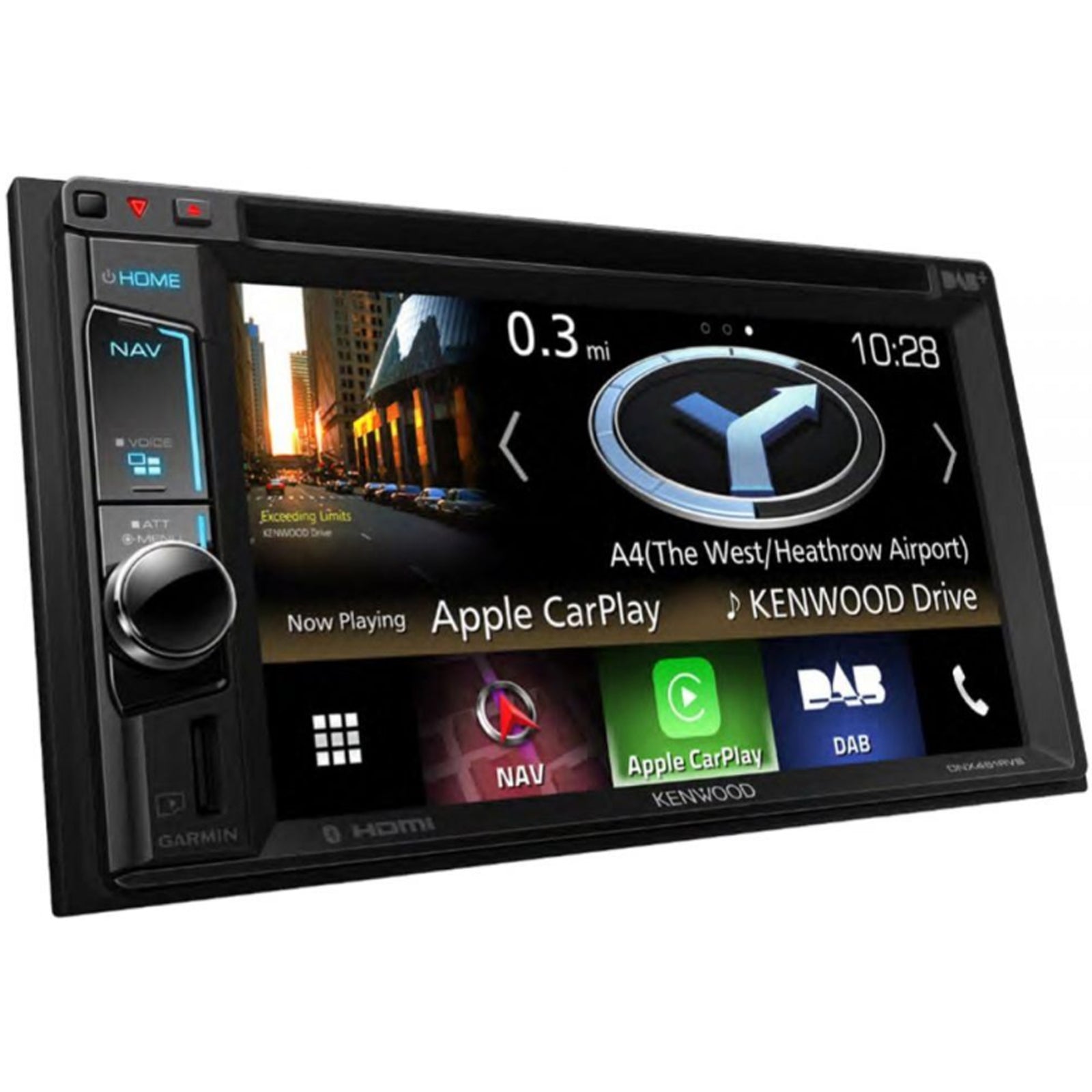 Kenwood DNX-451RVS 6.2'' Bluetooth DAB GPS MP3 USB CarPlay Car Stereo Screen Player