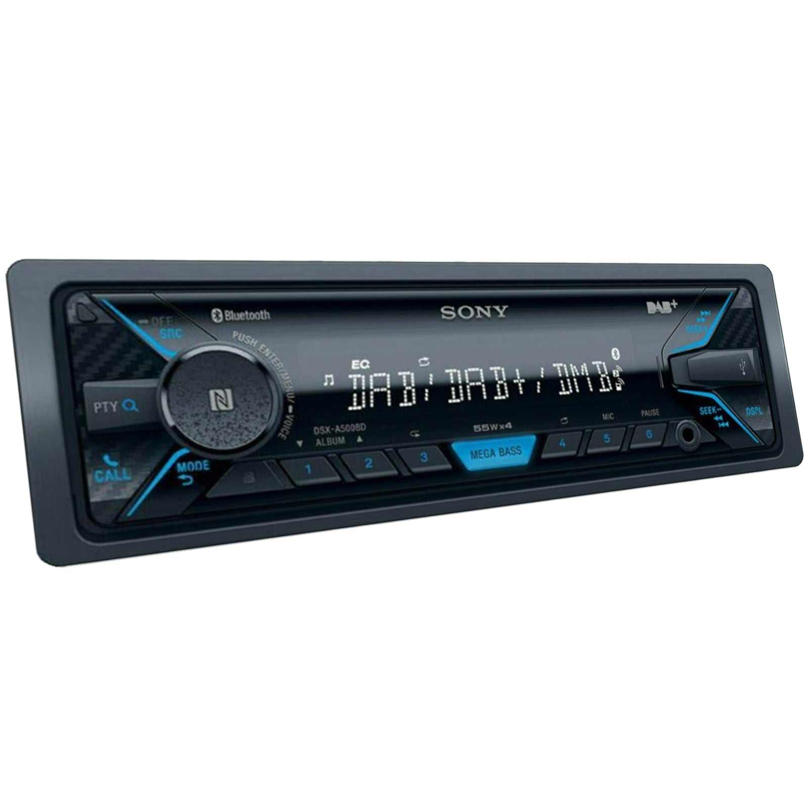 Sony DSX-A500BD - Mechless DAB Bluetooth iPod iPhone WMA MP3 AAC USB AUX  A2DP Car Stereo Radio Tuner Player (REFURBISHED)