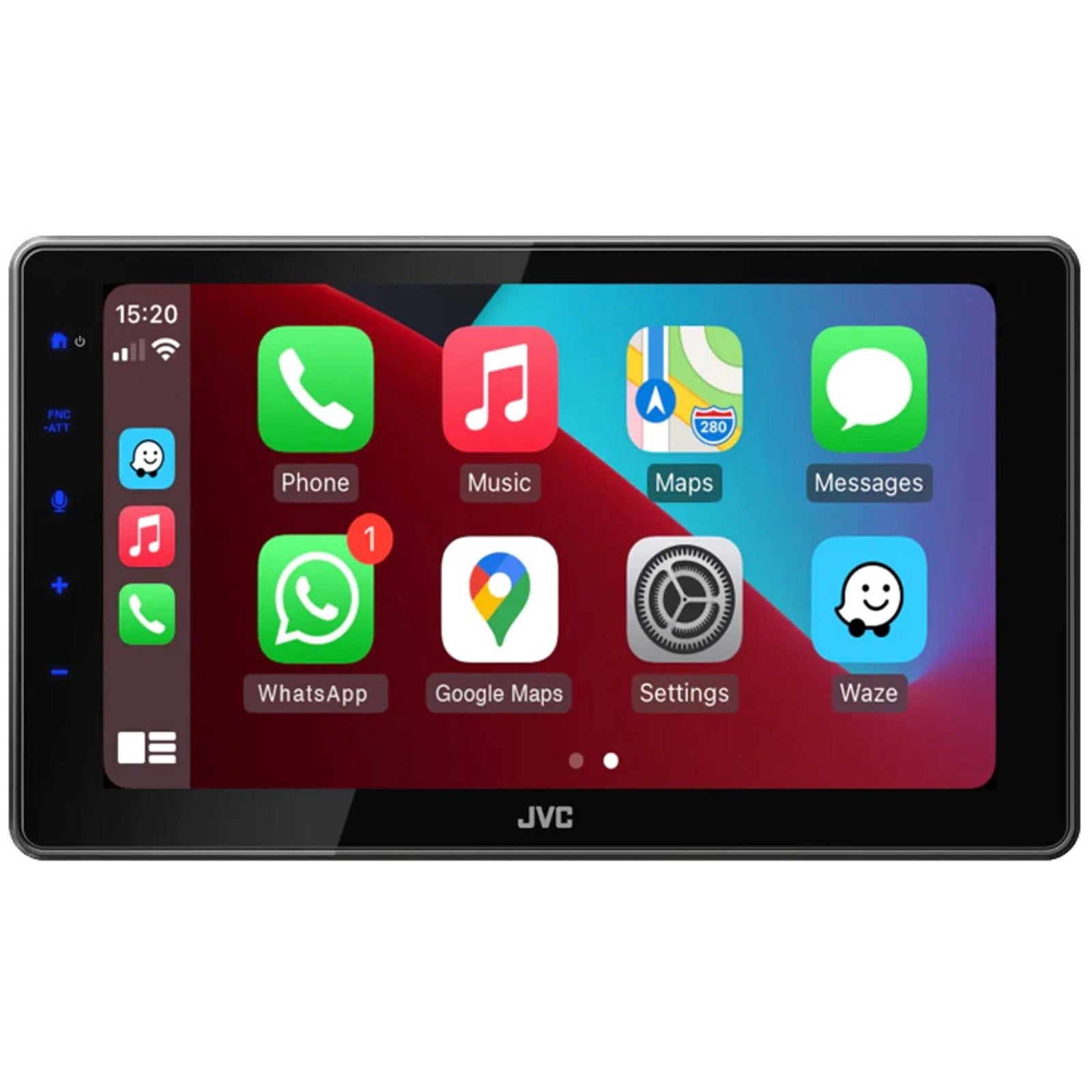 JVC KW-Z900DBW - 9" Floating HD Wireless CarPlay Android BT DAB+ Radio Car Stereo Screen