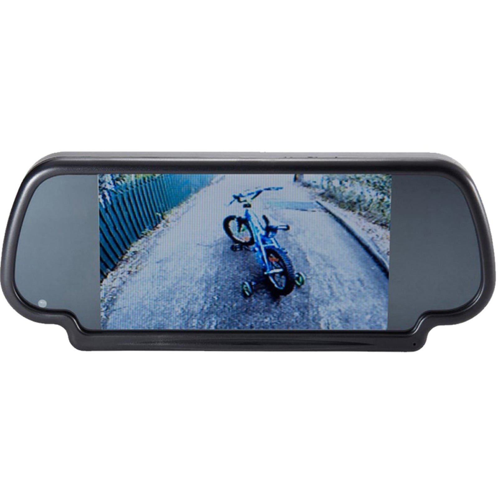 Echomaster MM-70-CL - Car Rear View LCD Reversing Mirror & 7" inch Screen Monitor Built In