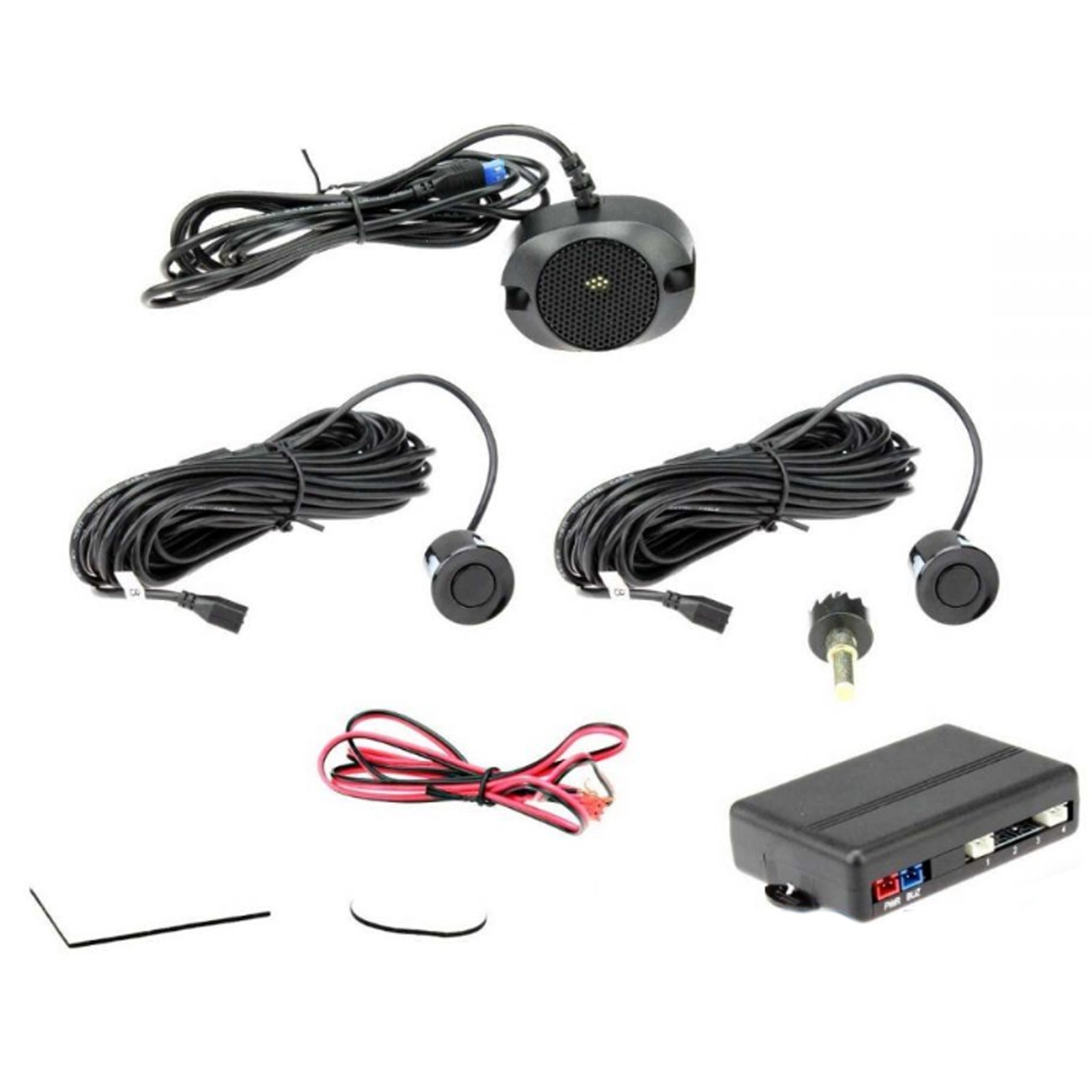 Connects2 PARK-201 - Ultrasonic 2 Eye Rear Reversing Parking Sensor & Buzzer Kit