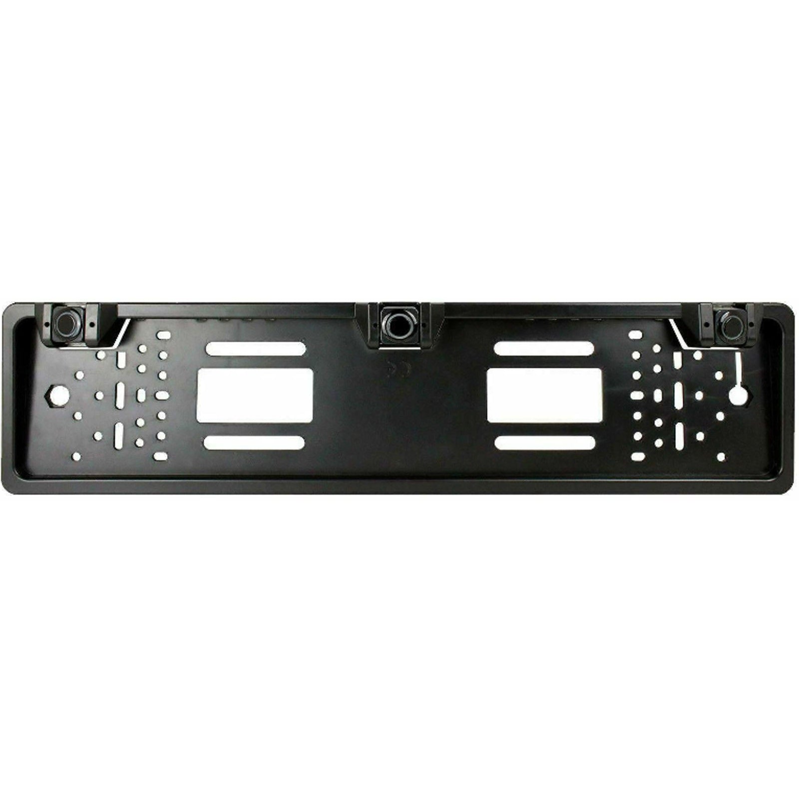 Echomaster SS-NP2 - Car Van EU Style Number Plate 3 Eye Rear Parking Reversing Sensor & Buzzer Kit