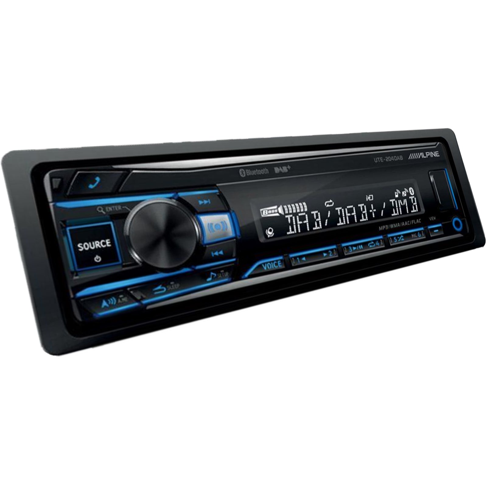 Alpine UTE-204DAB DAB+ USB iPhone Bluetooth Android Car Stereo Radio Player