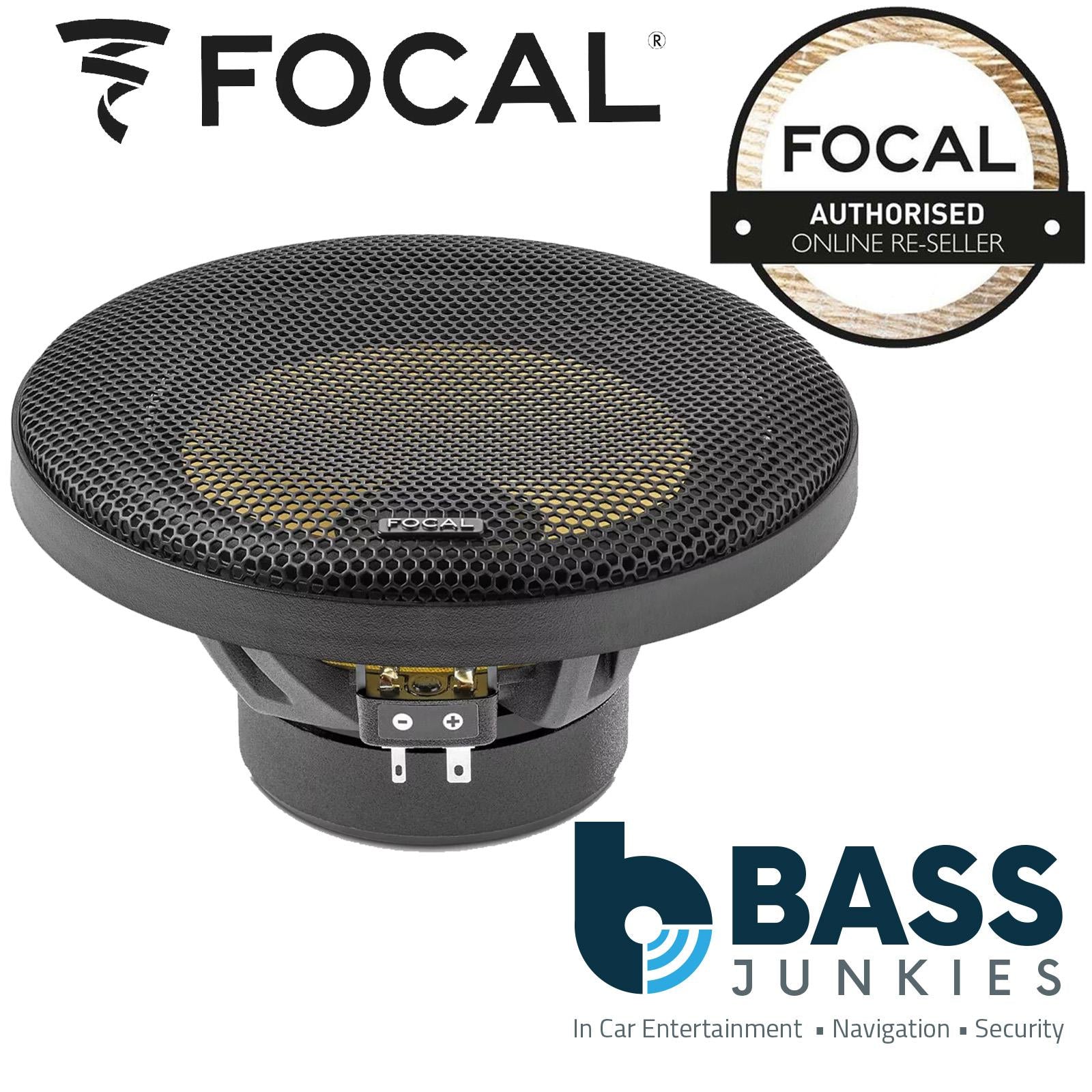 Focal ES165KE ELITE K2 6.5" 17cm 200 Watts Component Car Stereo Door Speakers