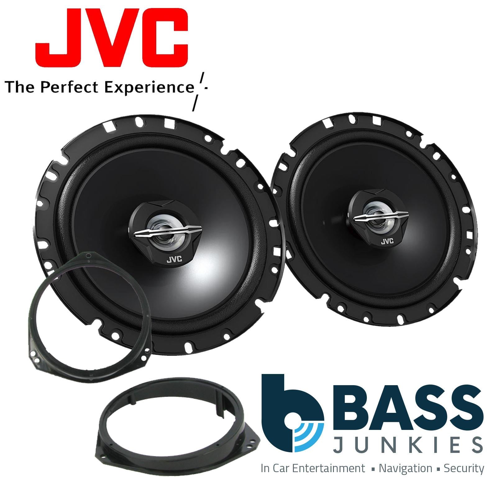 Renault Traffic 01-14 JVC 17cm 6.5 Inch 600 Watts 2 Way Front Door Car Speakers