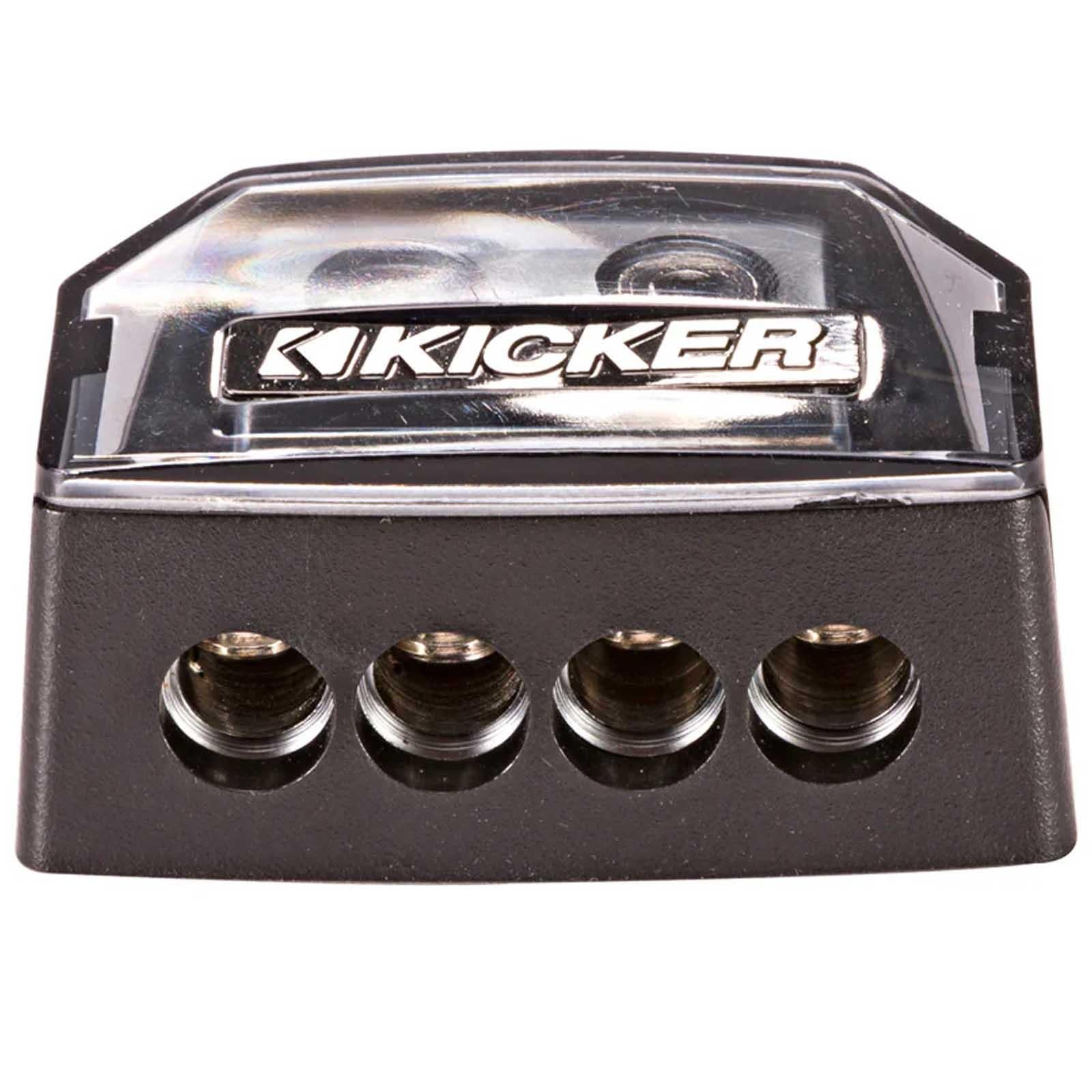 Kicker 46DB4 - Ground Distribution Block 1/0 AWG to 4 Way Amplifier Ground